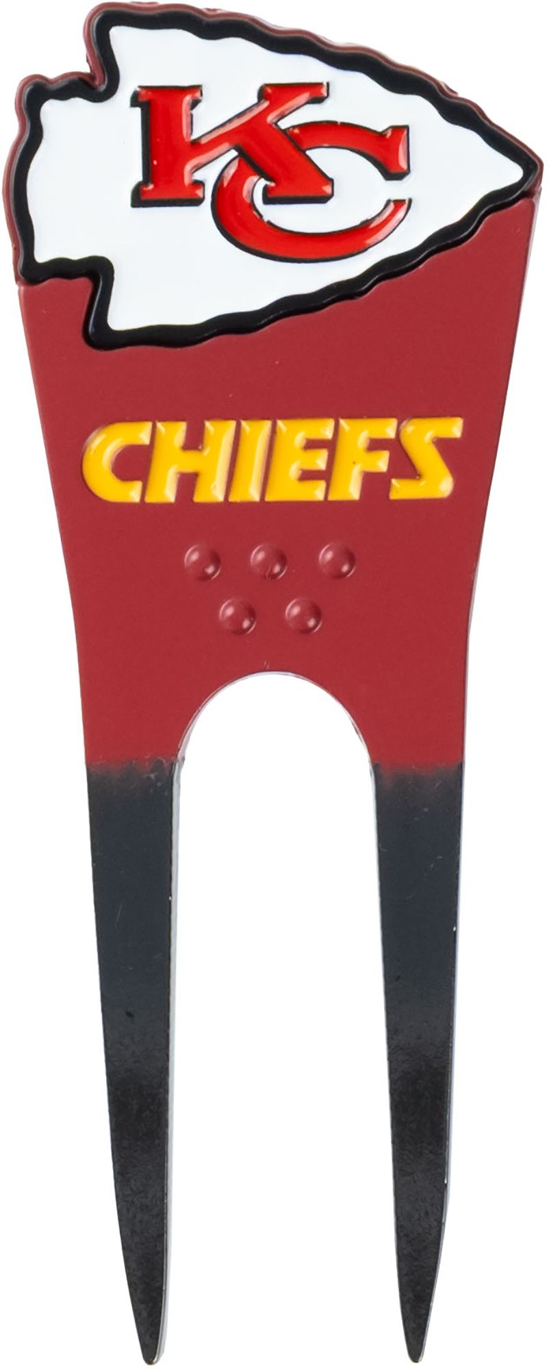 CMC Design Kansas City Chiefs Divot Tool with Custom Shaped Removable Marker