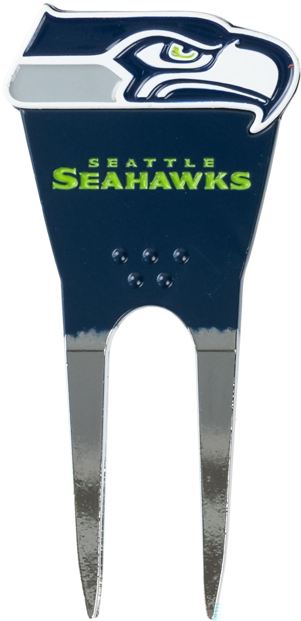 CMC Design Seattle Seahawks Divot Tool with Custom Shaped Removable Marker