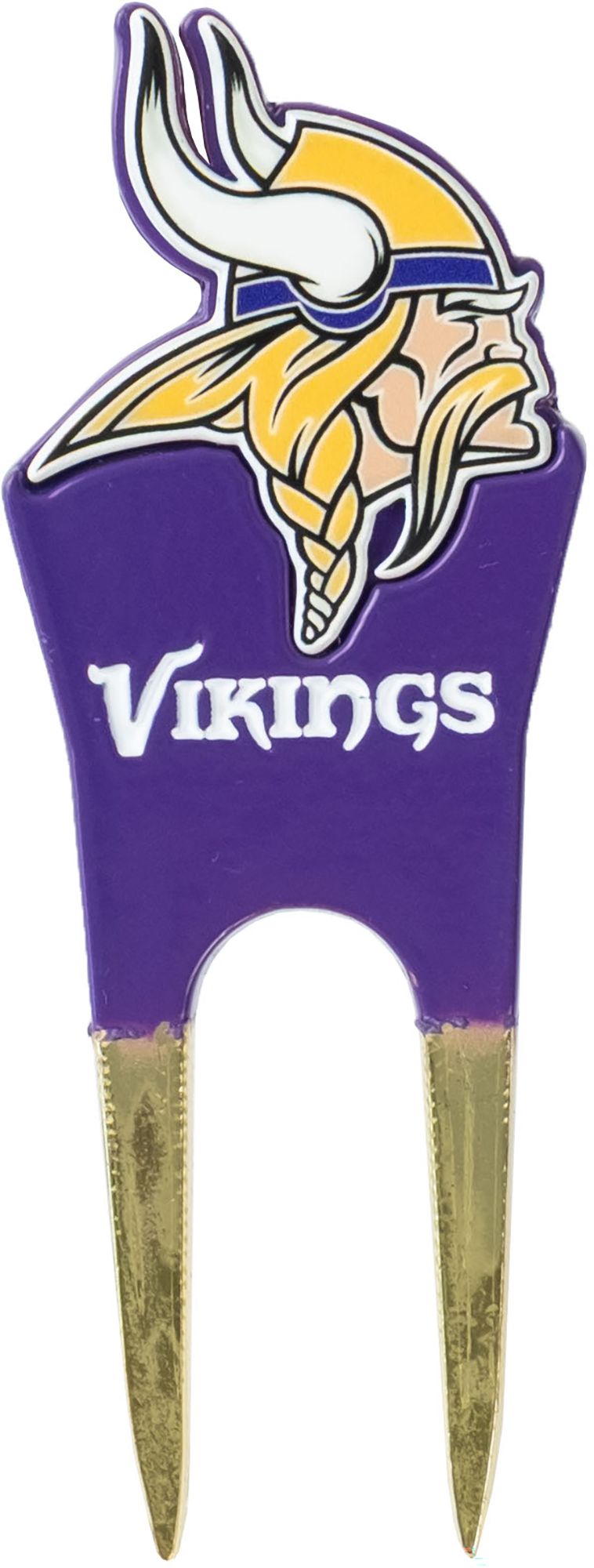 CMC Design Minnesota Vikings Divot Tool with Custom Shaped Removable Marker