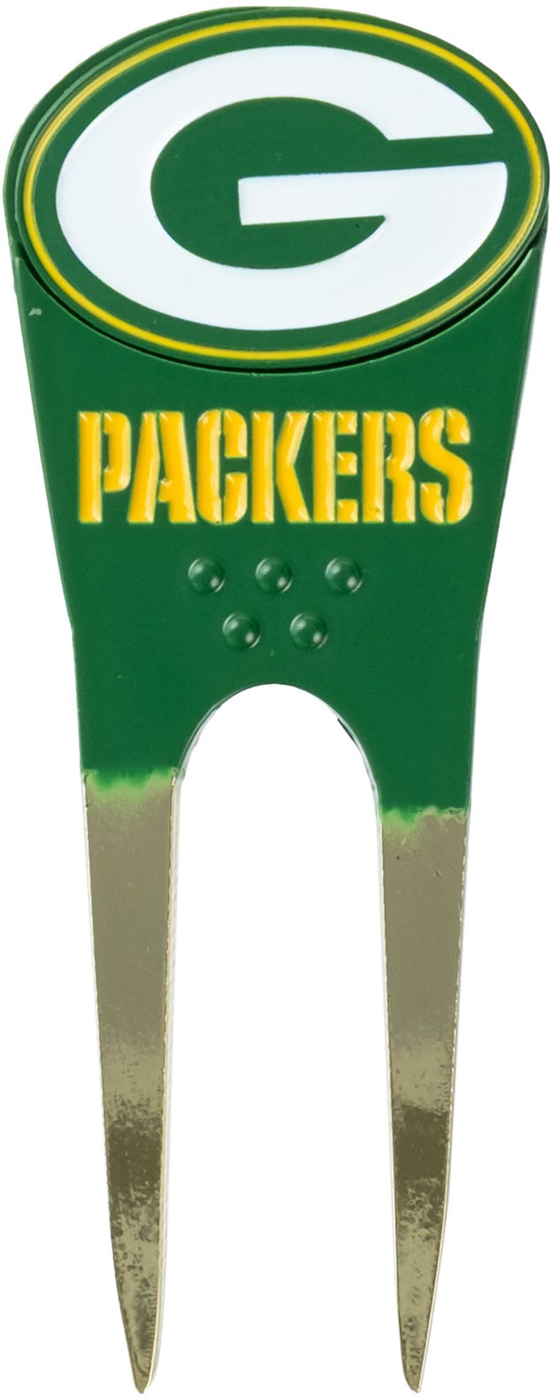 CMC Design Green Bay Packers Divot Tool with Custom Shaped Removable Marker