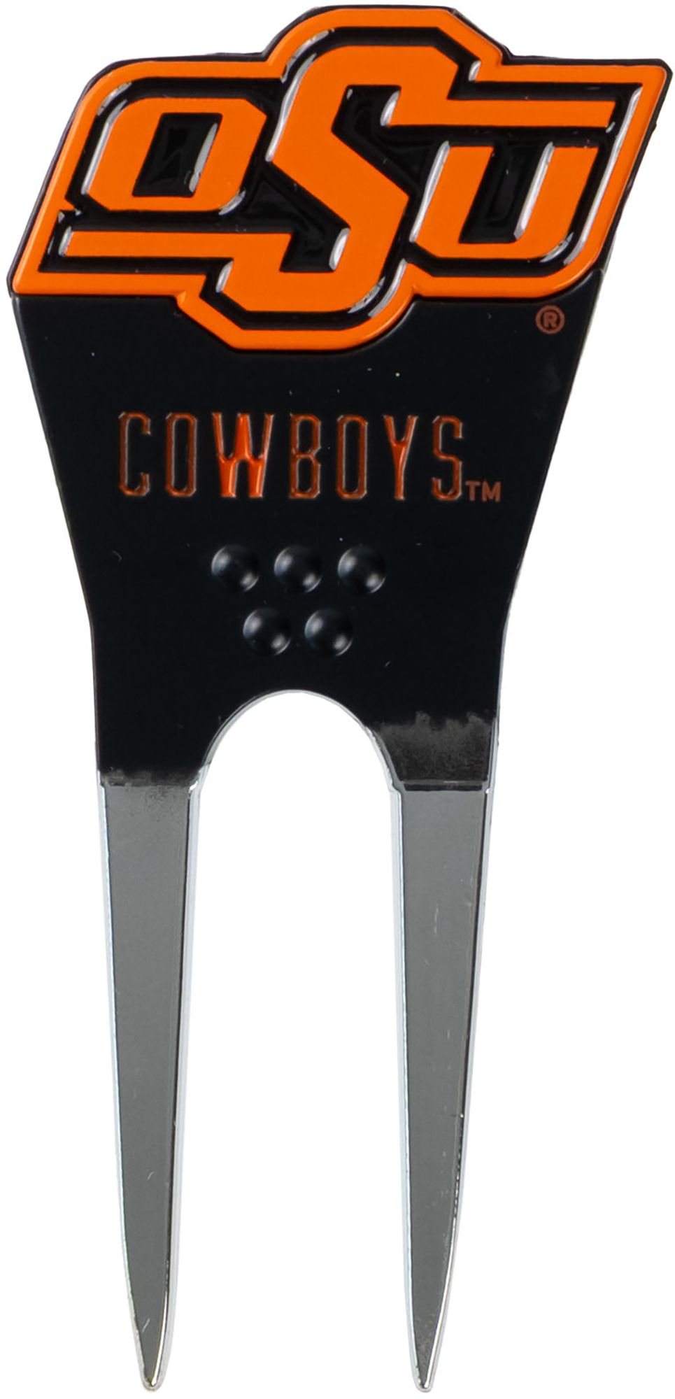 CMC Design Oklahoma State Cowboys Divot Tool with Custom Shaped Removable Marker, Green