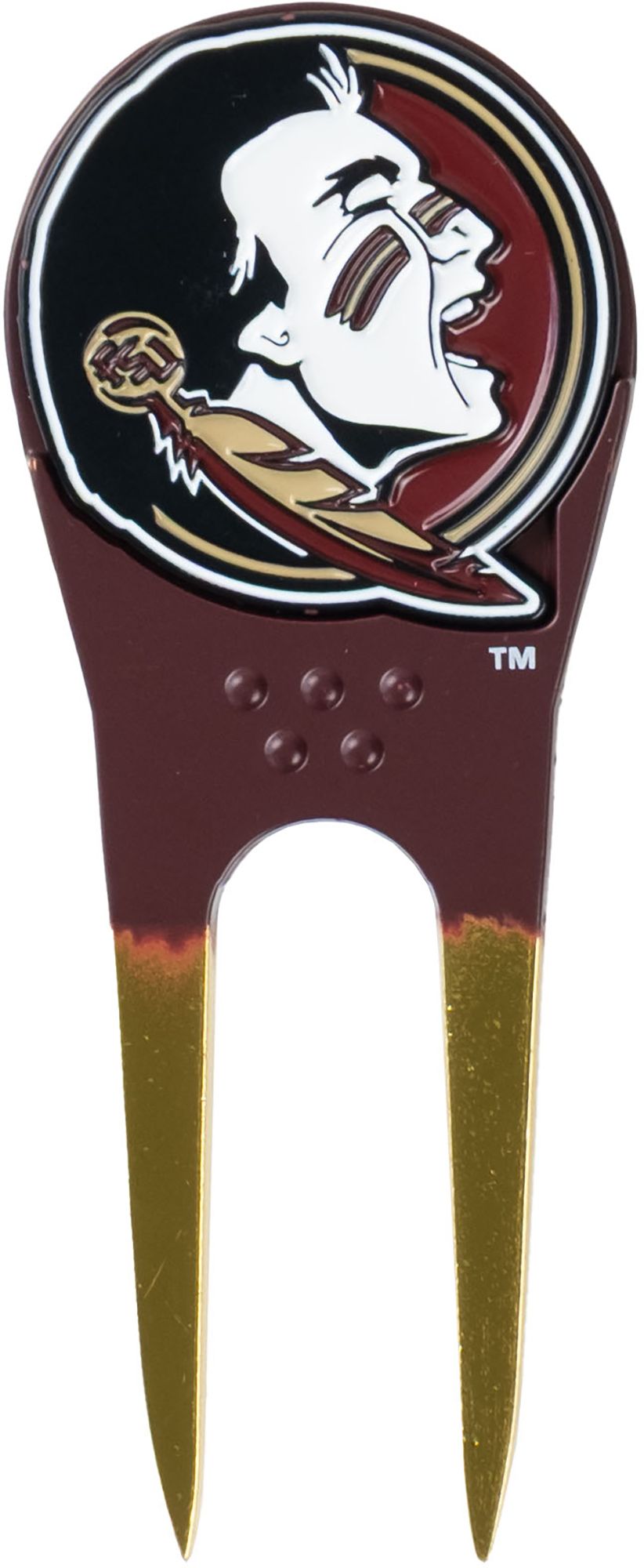 CMC Design Florida State Seminoles Divot Tool with Custom Shaped Removable Marker, Green