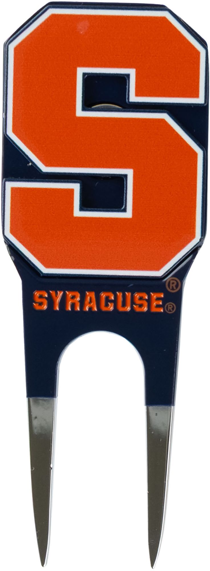 CMC Design Syracuse Orange Divot Tool with Custom Shaped Removable Marker