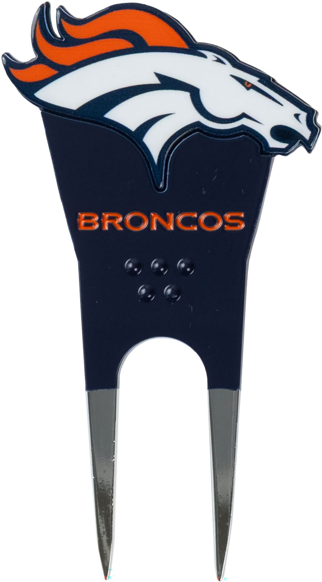 CMC Design Denver Broncos Divot Tool with Custom Shaped Removable Marker