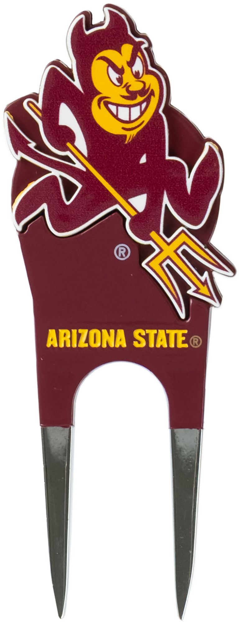 CMC Design Arizona State Sun Devils Divot Tool with Custom Shaped Removable Marker, Green