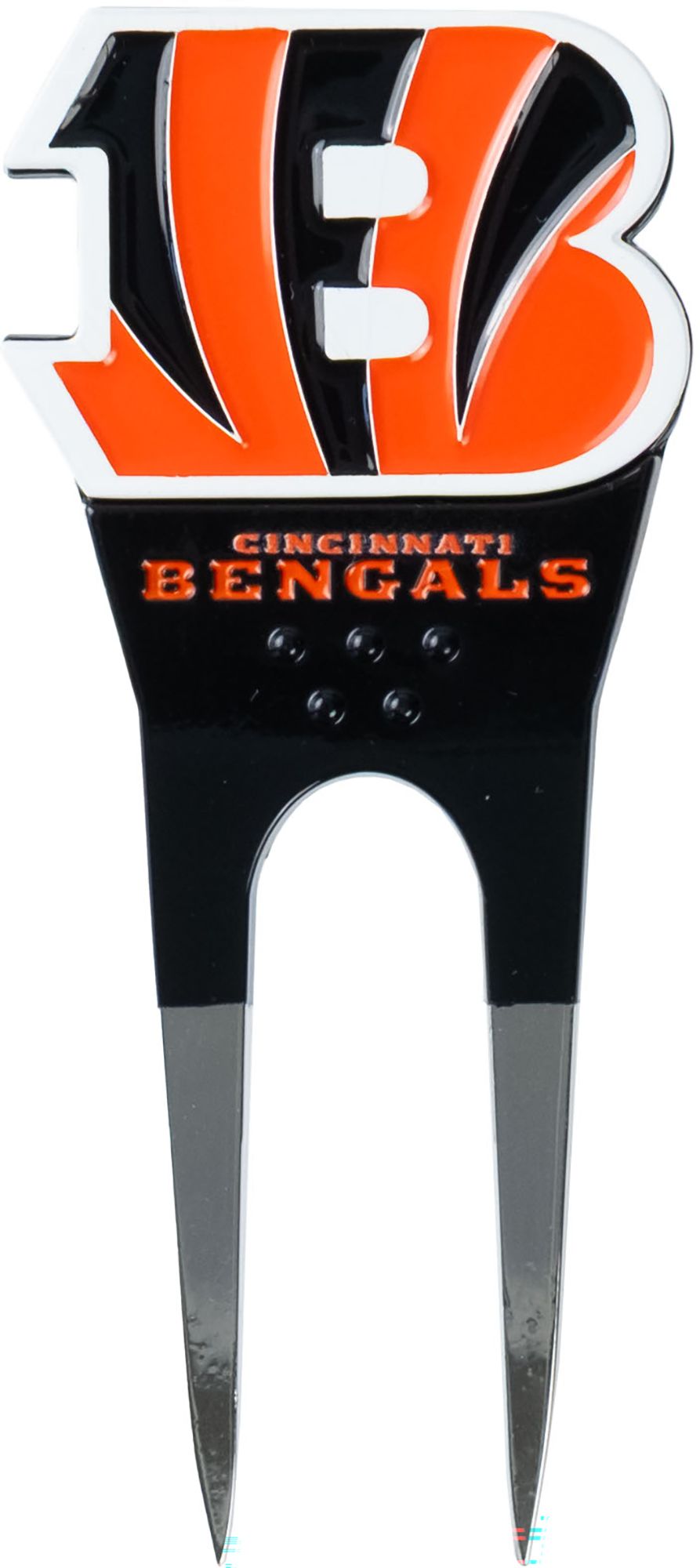 CMC Design Cincinnati Bengals Divot Tool with Custom Shaped Removable Marker