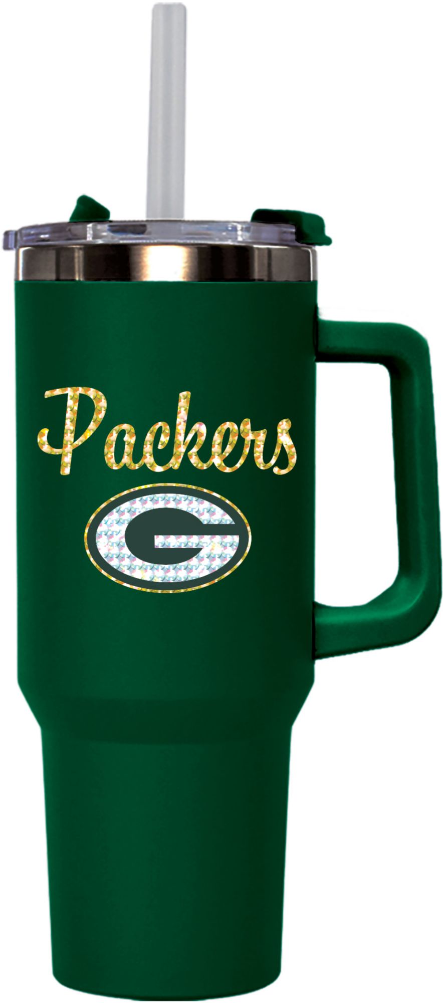 The Memory Company Green Bay Packers 40 oz. Bling Tumbler