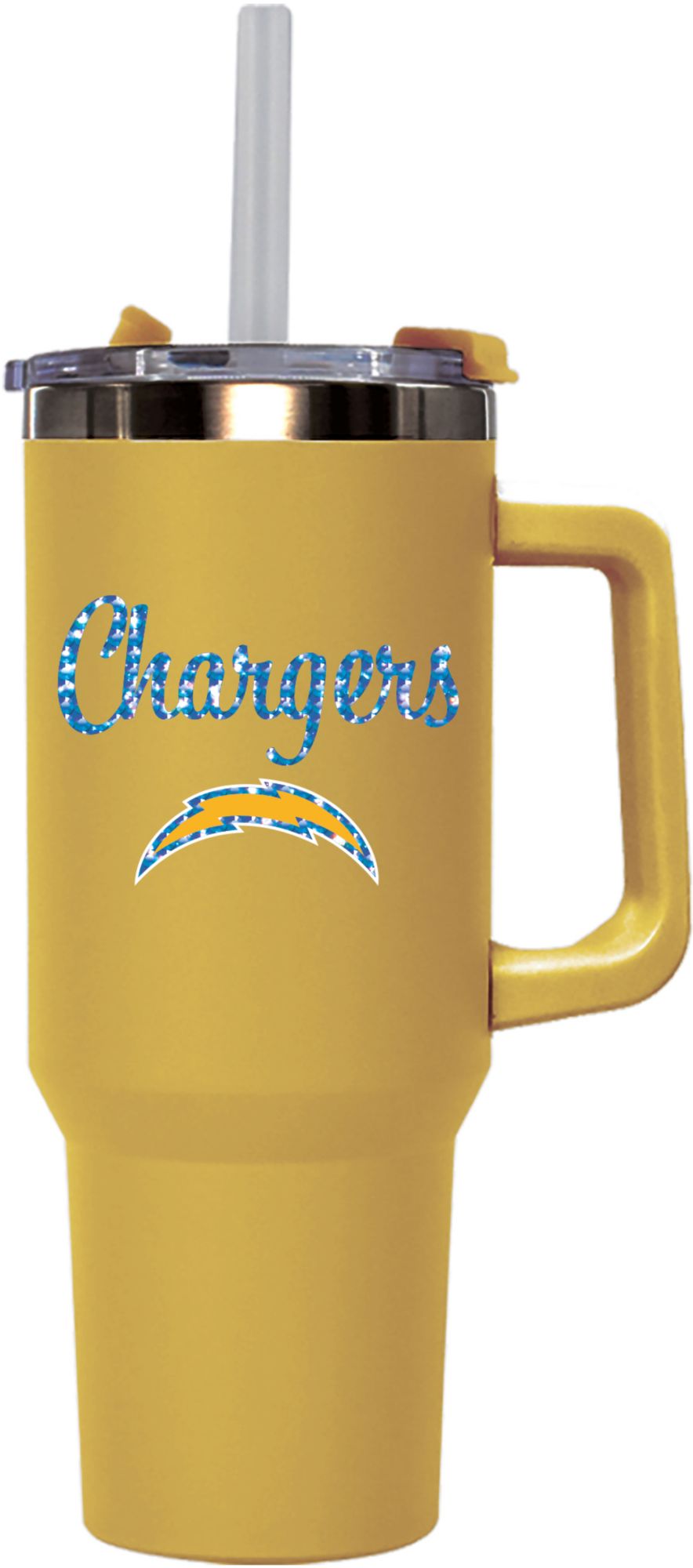 The Memory Company Los Angeles Chargers 40 oz. Bling Tumbler