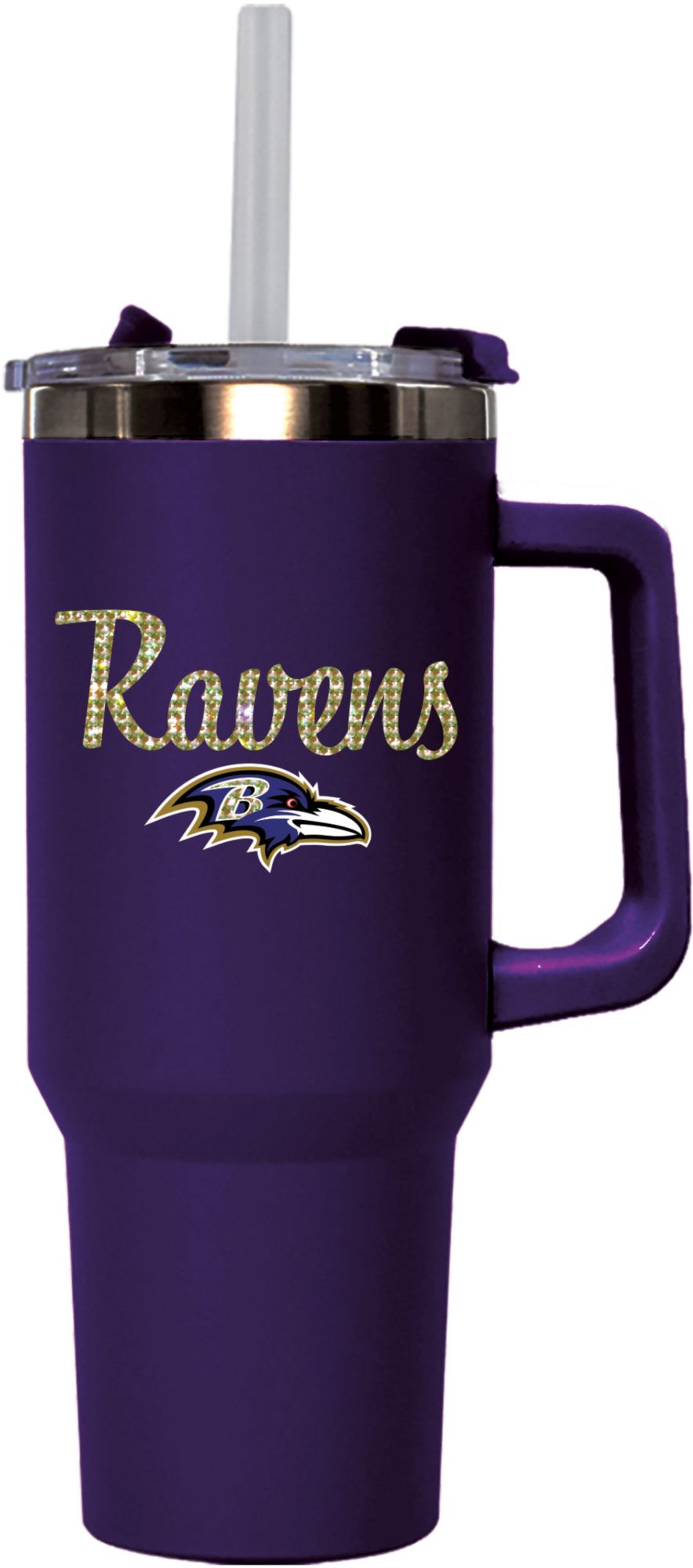 The Memory Company Baltimore Ravens 40 oz. Bling Tumbler
