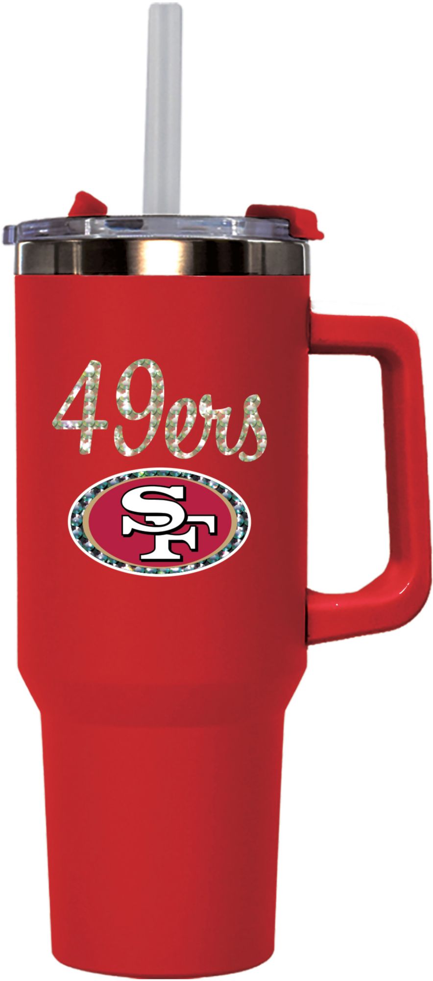 The Memory Company San Francisco 49ers 40 oz. Bling Tumbler