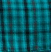 Pacific Teal Mini Plaid