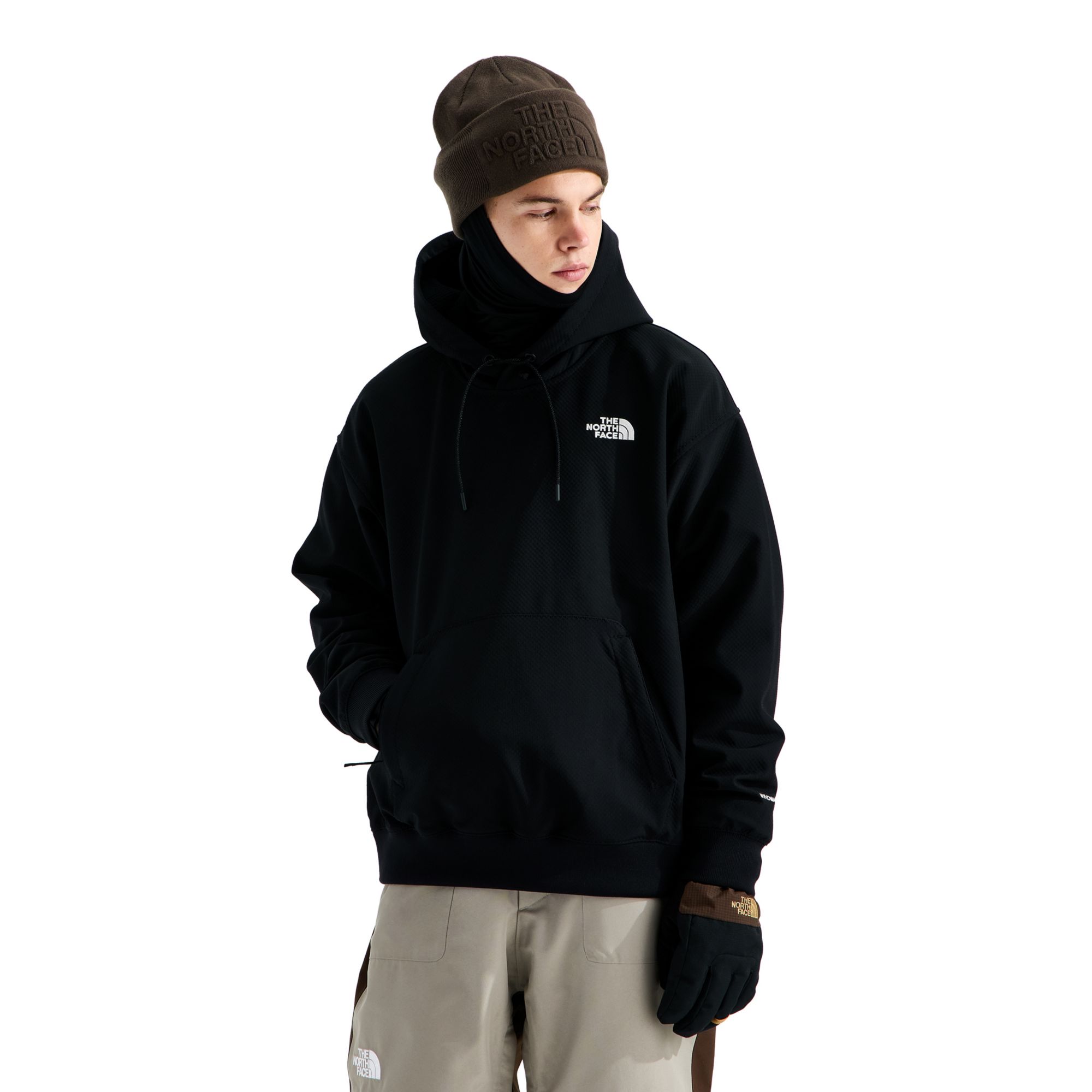 The North Face Unisex Tekno Hoodie Sweatshirt (Size: Medium): Black