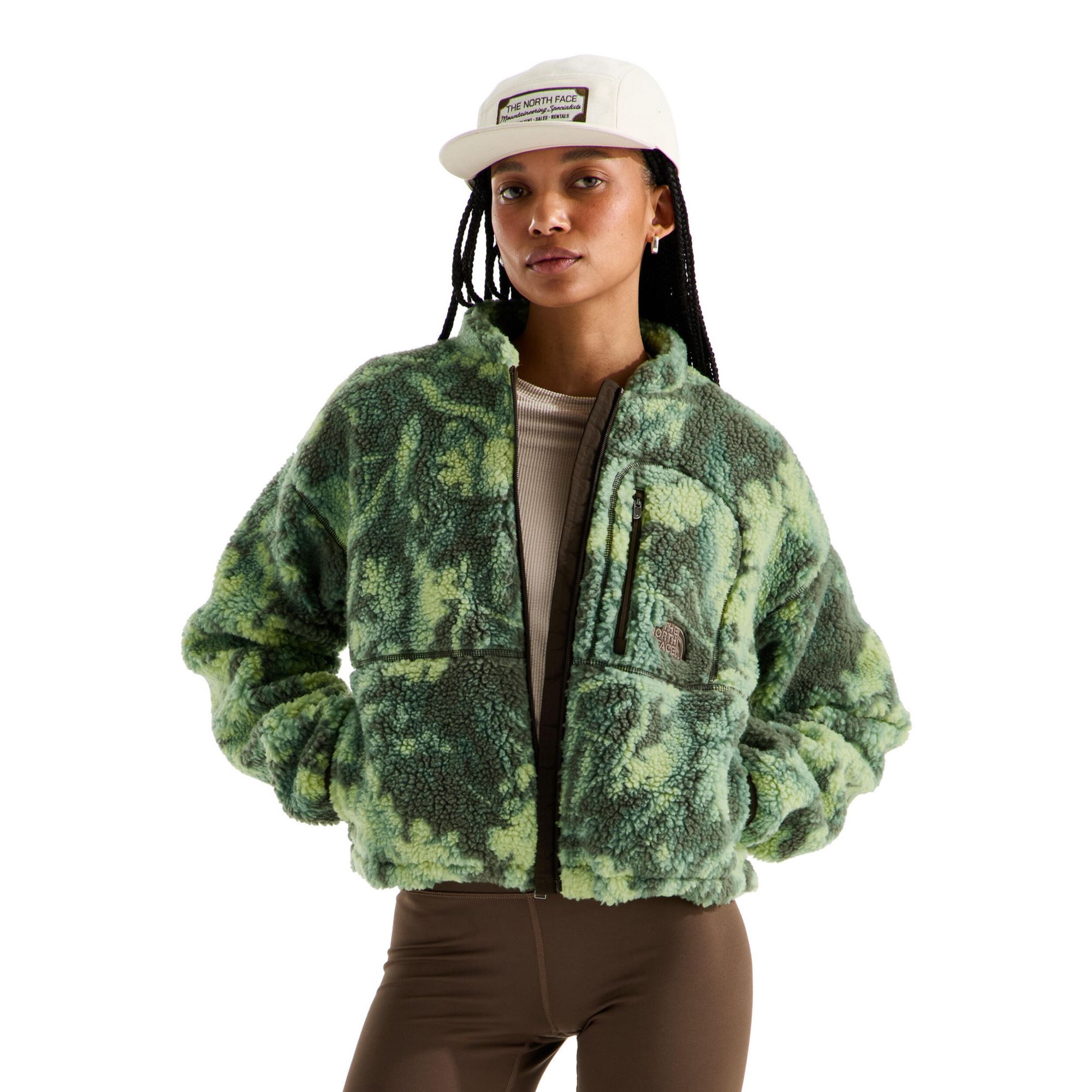 The North Face Women's Extreme Pile 2 Full-Zip Print Jacket
