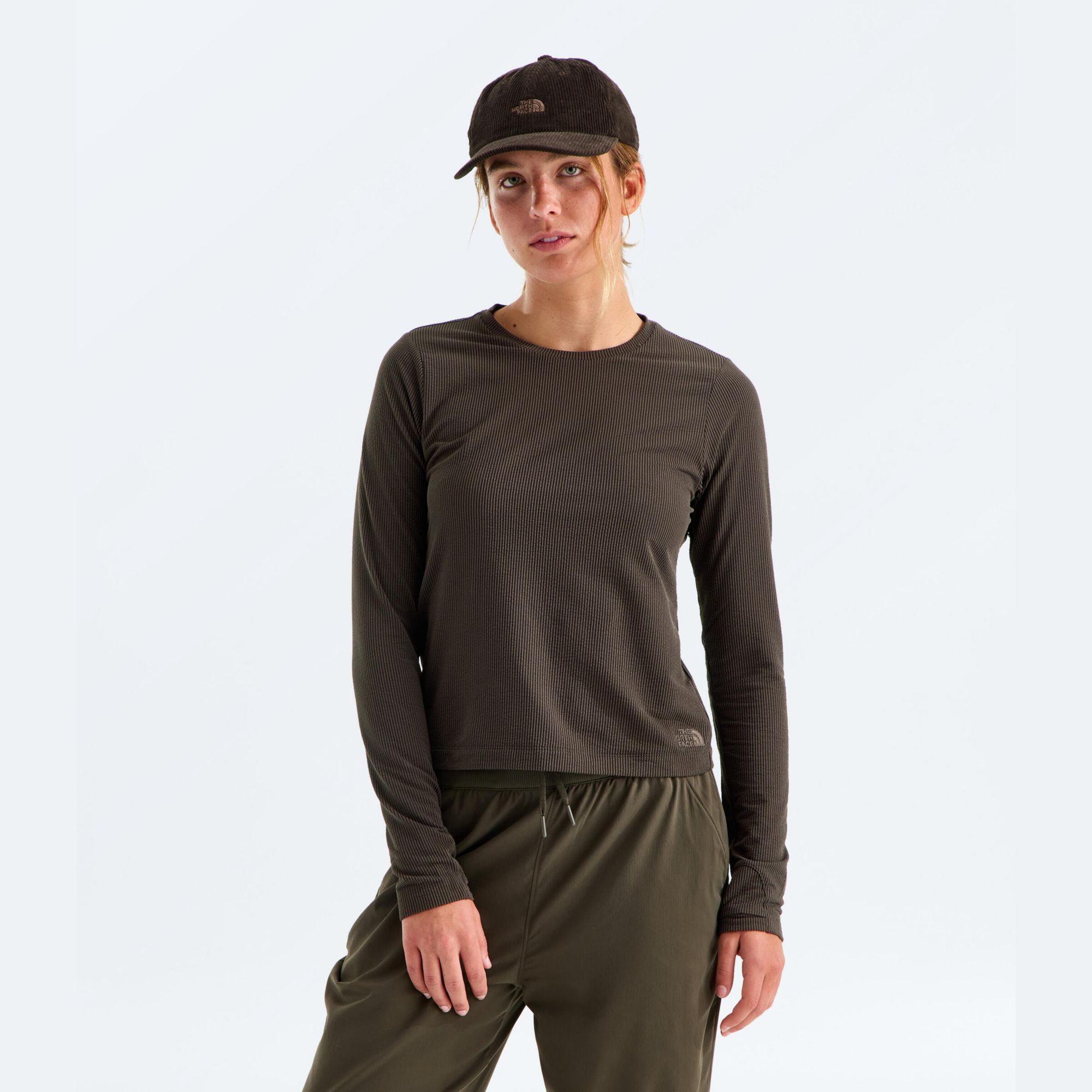 The North Face Women's Golden Ridge Ribbed Long Sleeve T-Shirt