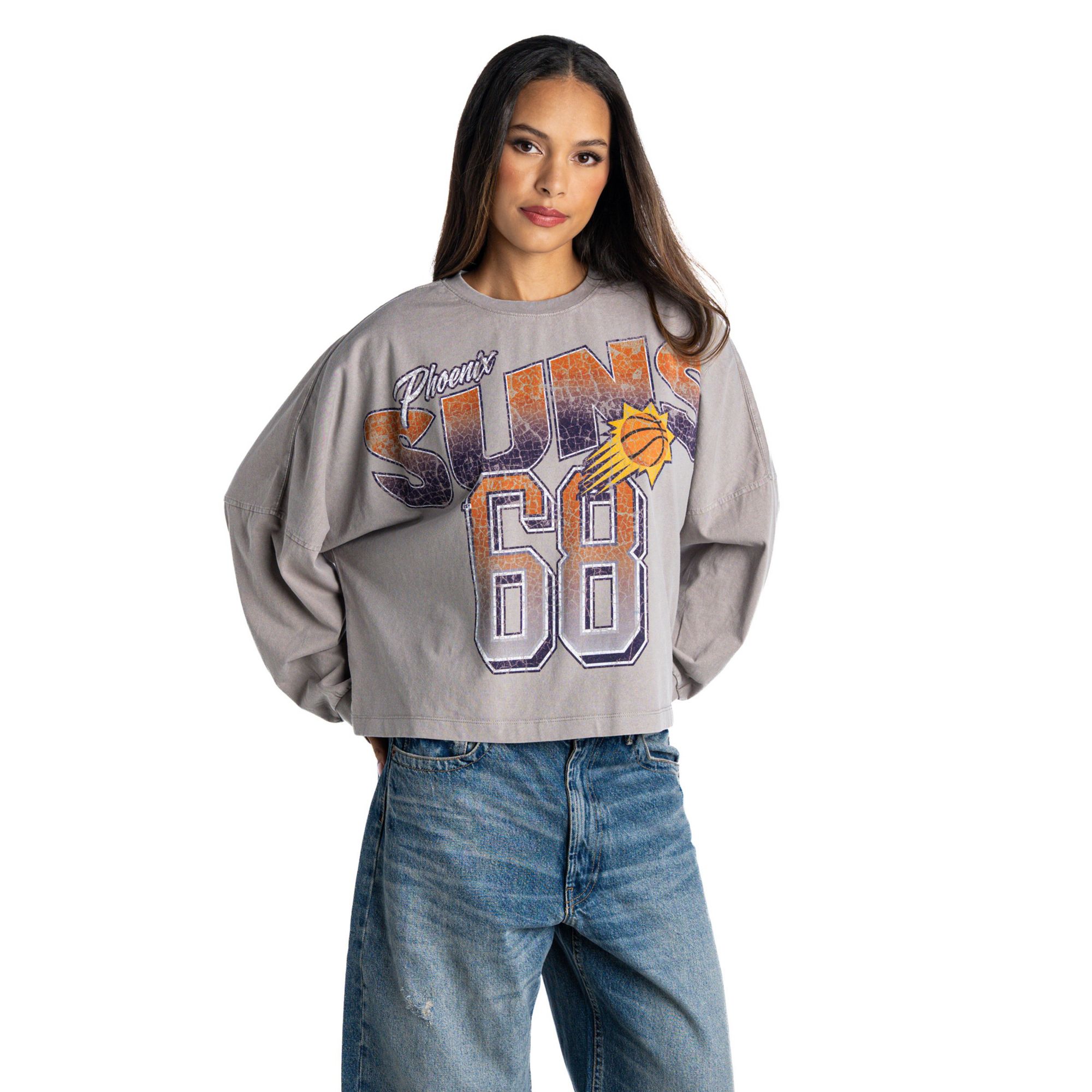 The Wild Collective Women's Phoenix Suns Heavyweight Graphic Long Sleeve Shirt