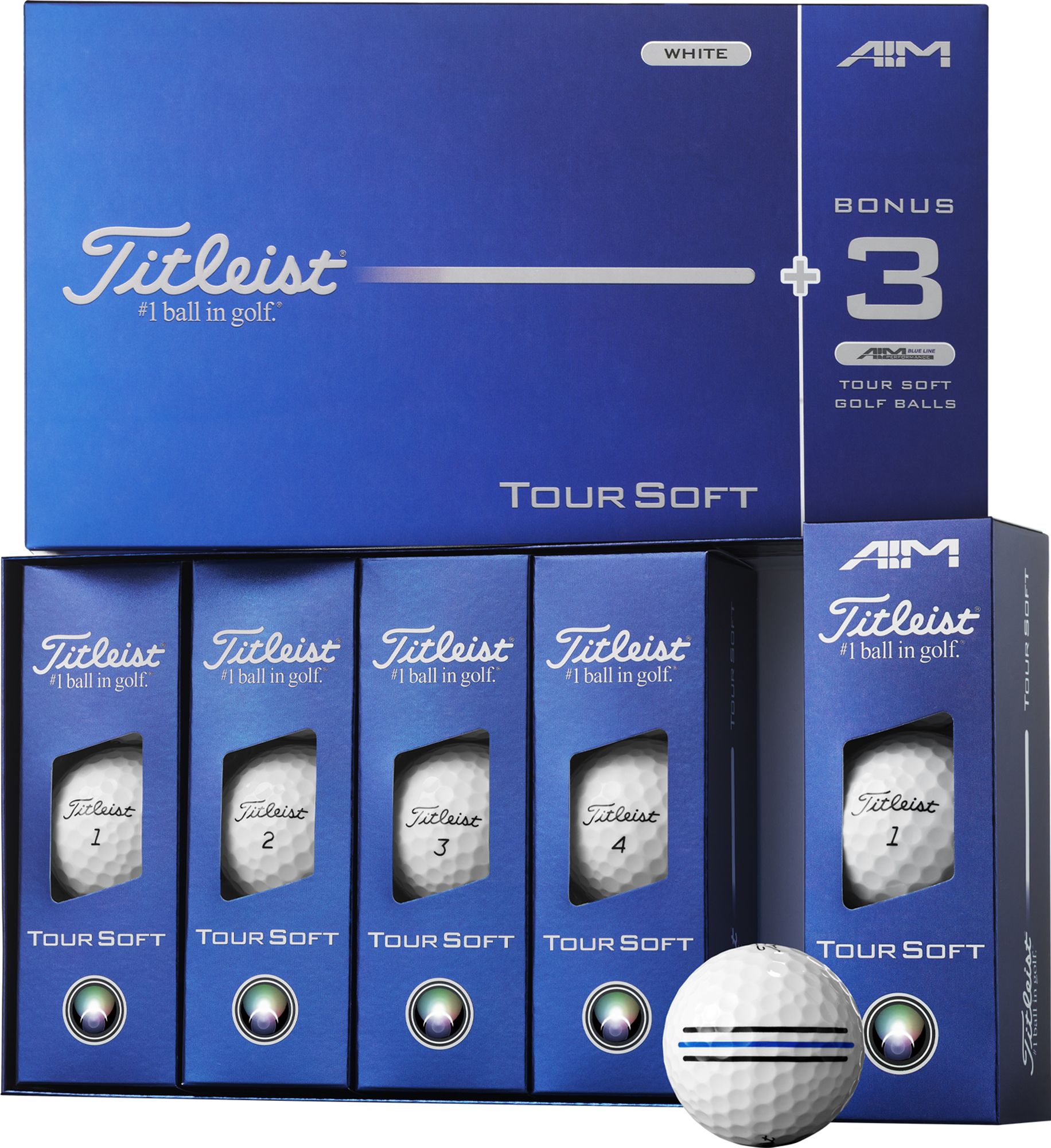 Titleist Tour Soft Specialty Dozen-Plus Pack