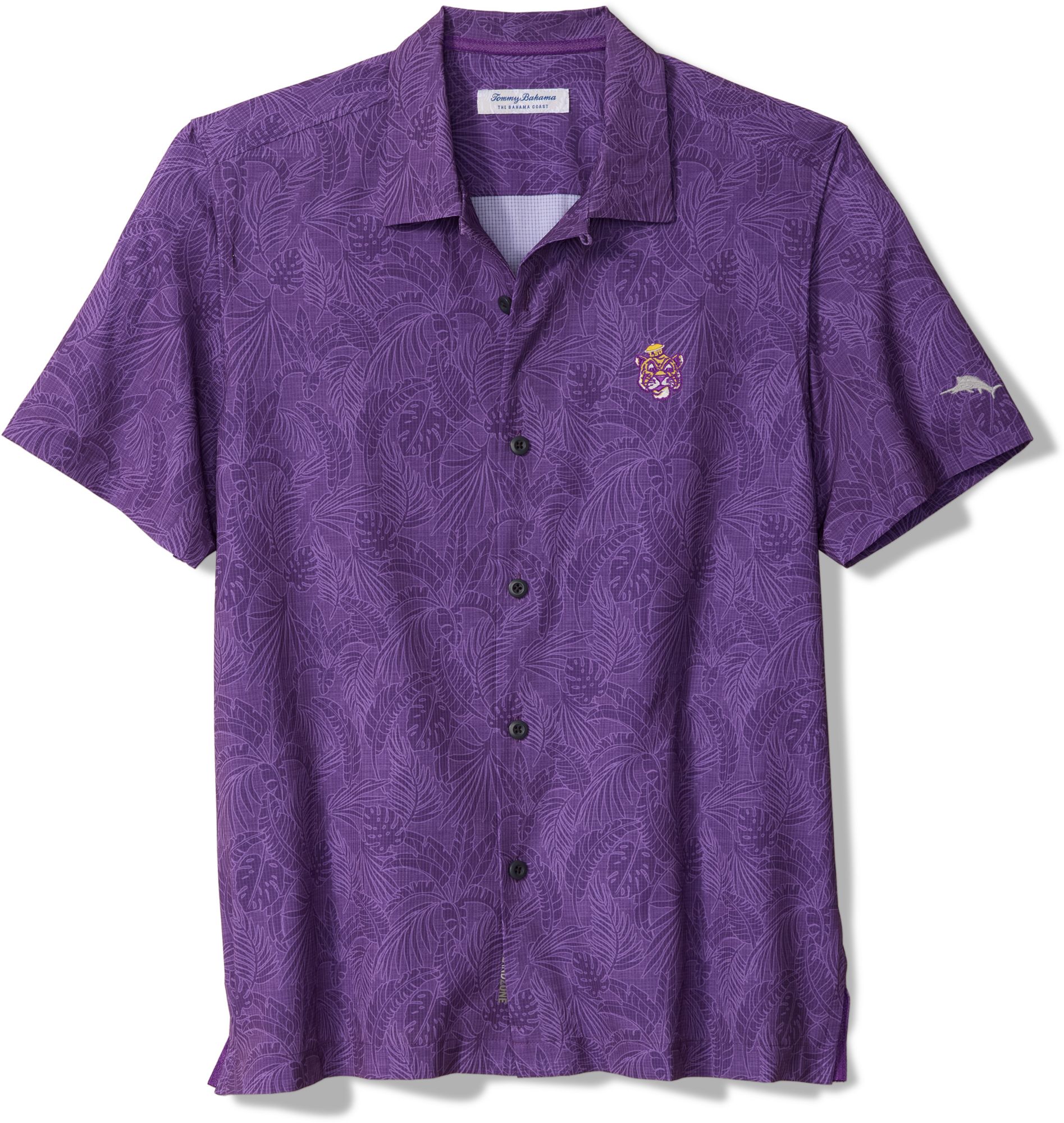 Tommy Bahama Men's LSU Tigers Saltwater Fronds Polo