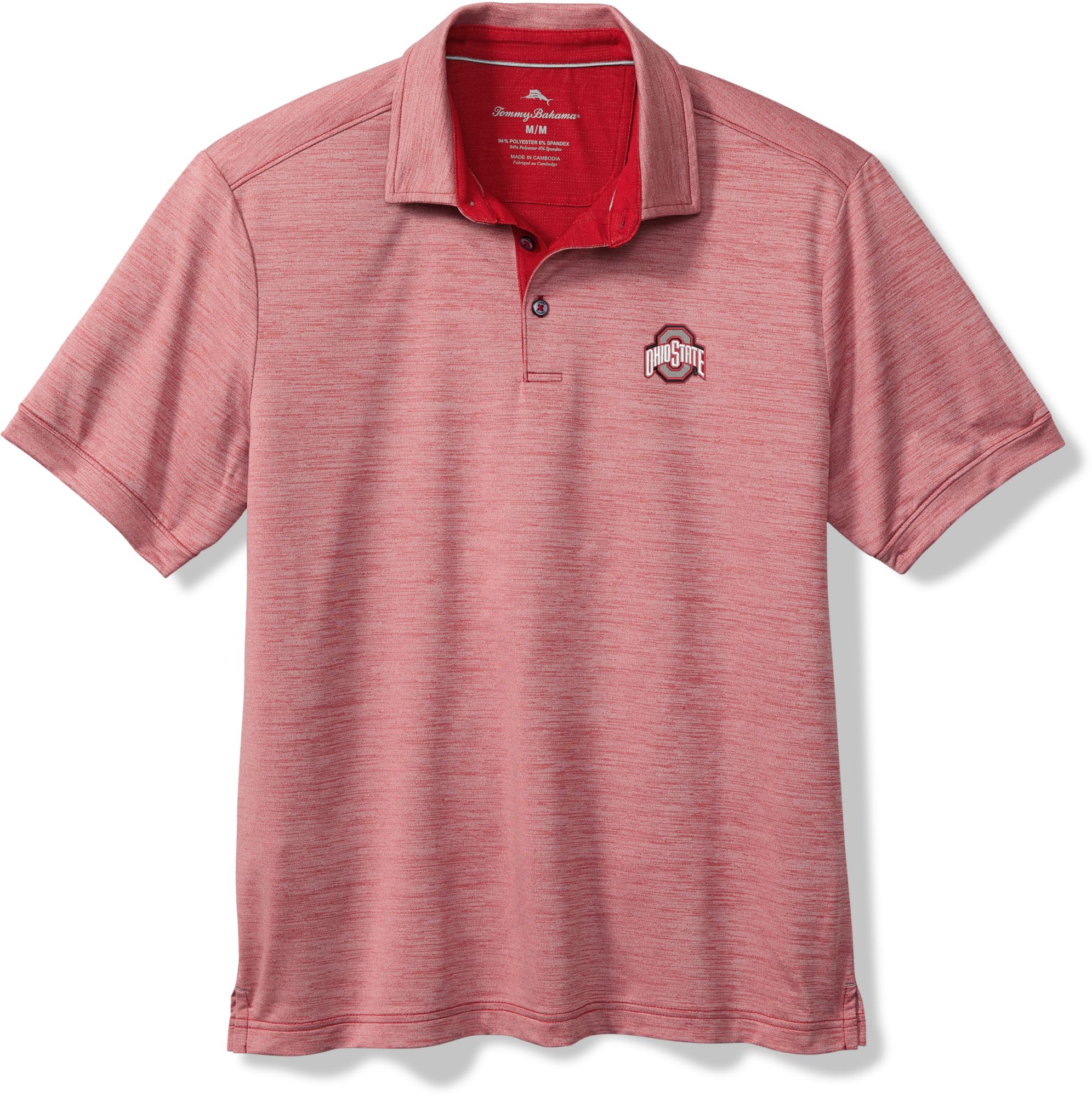 Tommy Bahama Men's Ohio State Buckeyes Red San Raphael Polo