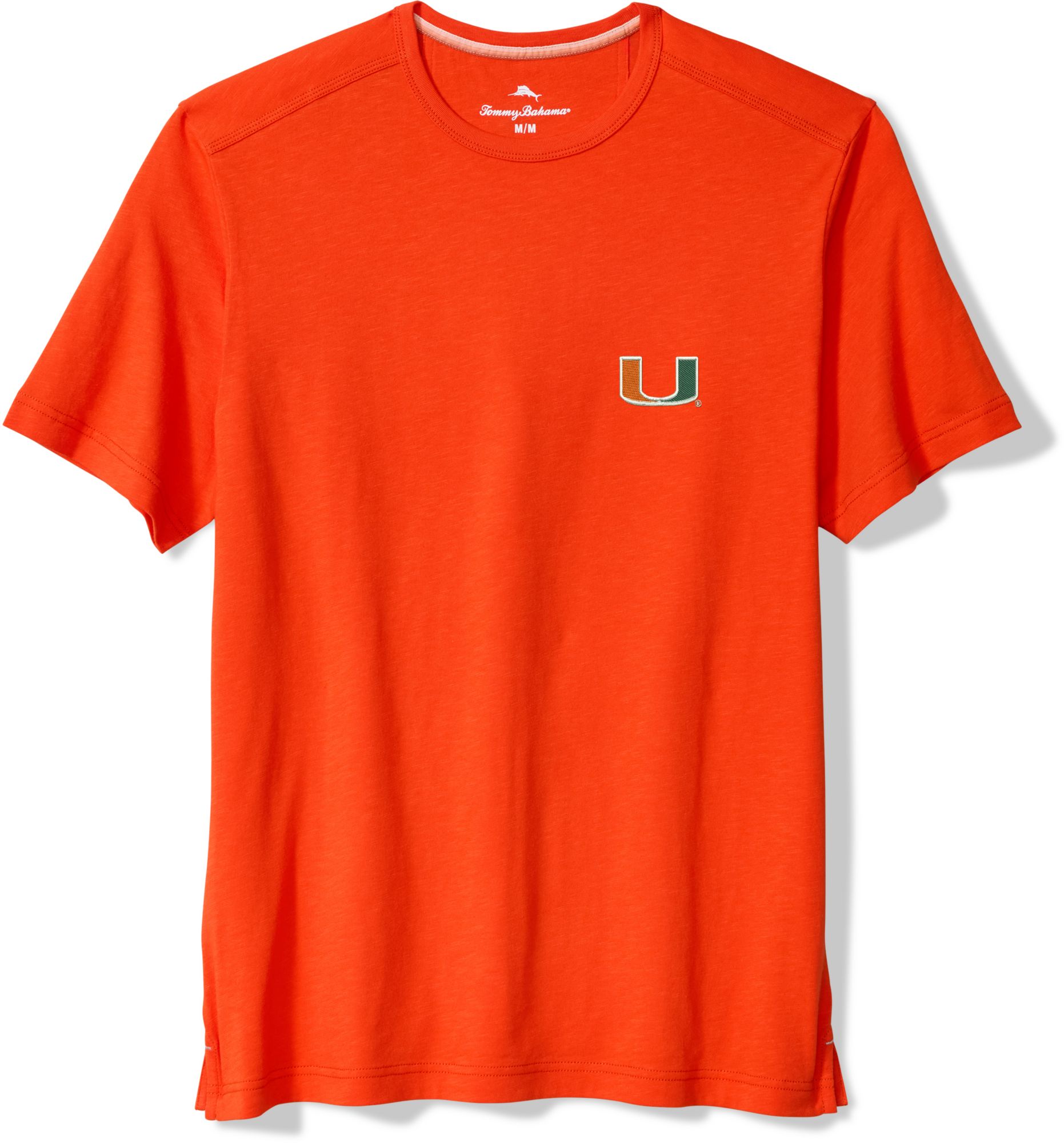 Tommy Bahama Men's Miami Hurricanes Orange Tournament T-Shirt