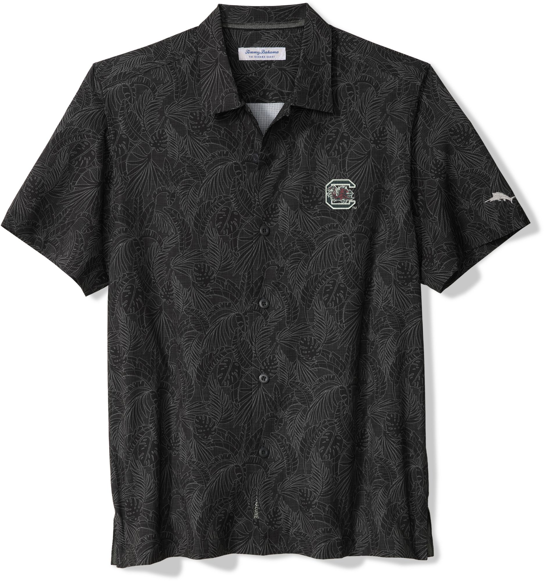 Tommy Bahama Men's South Carolina Gamecocks Black Saltwater Fronds T-Shirt
