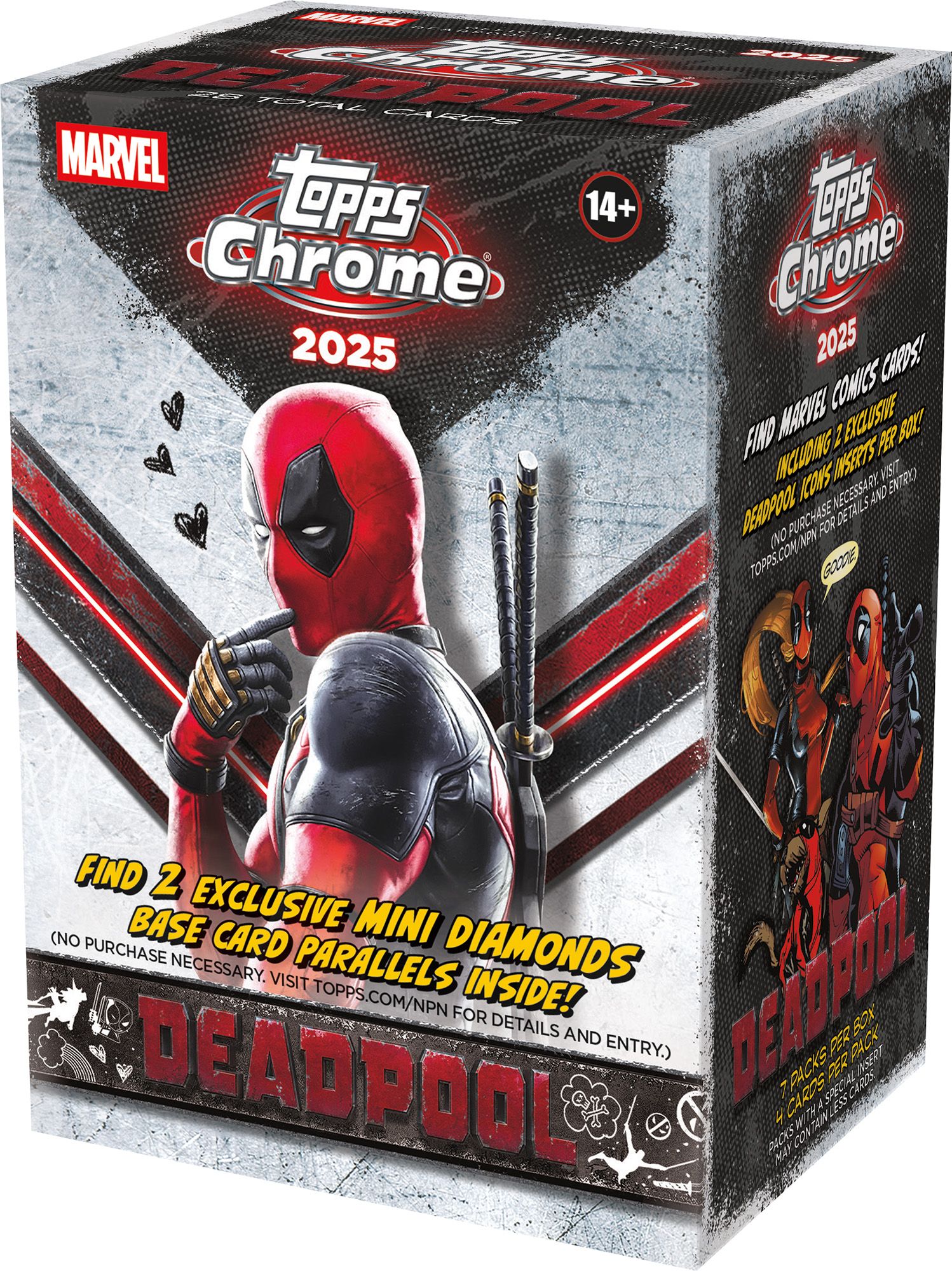 2025 Topps Chrome Deadpool Value Box