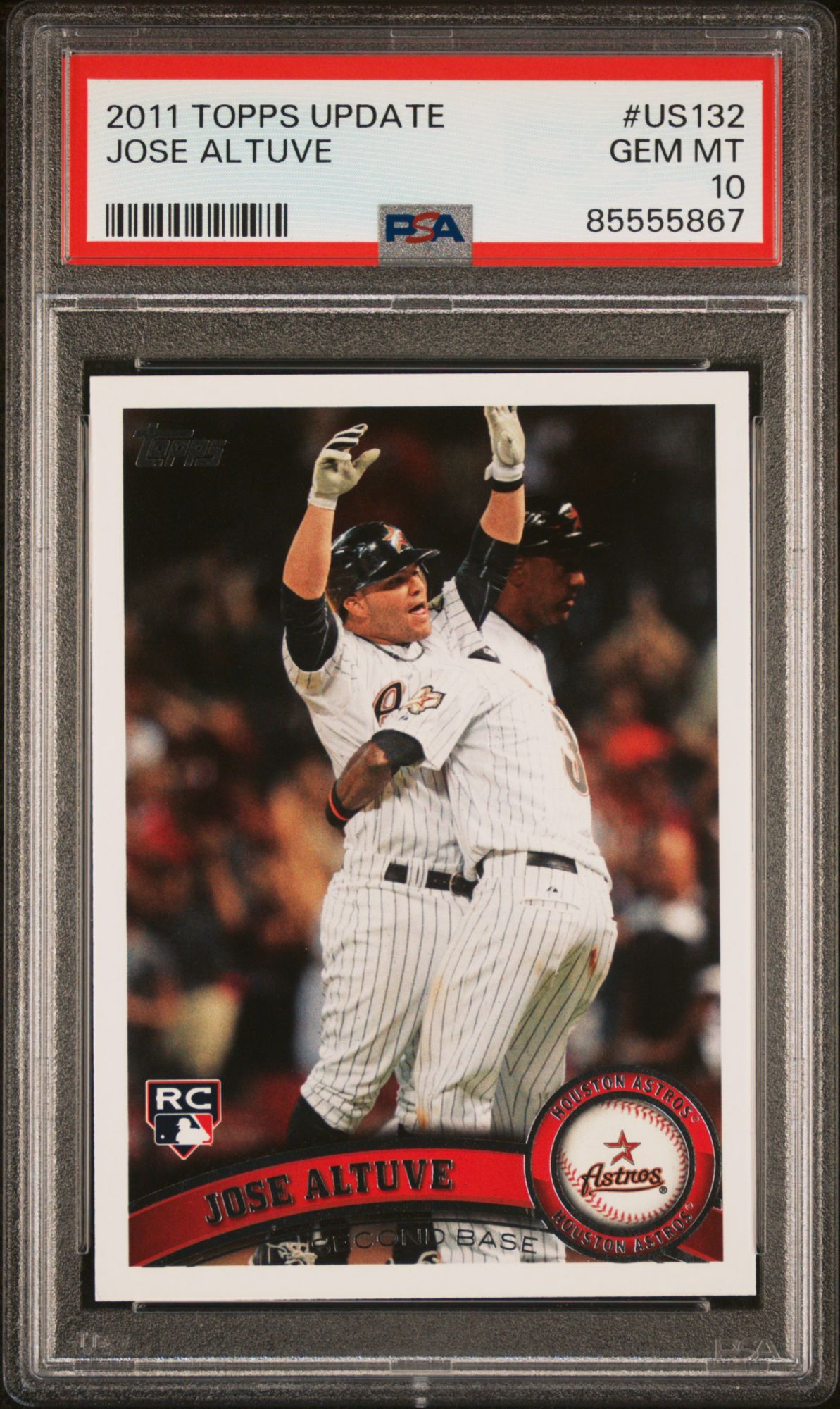 2011 Topps Update US132 Jose Altuve PSA 10
