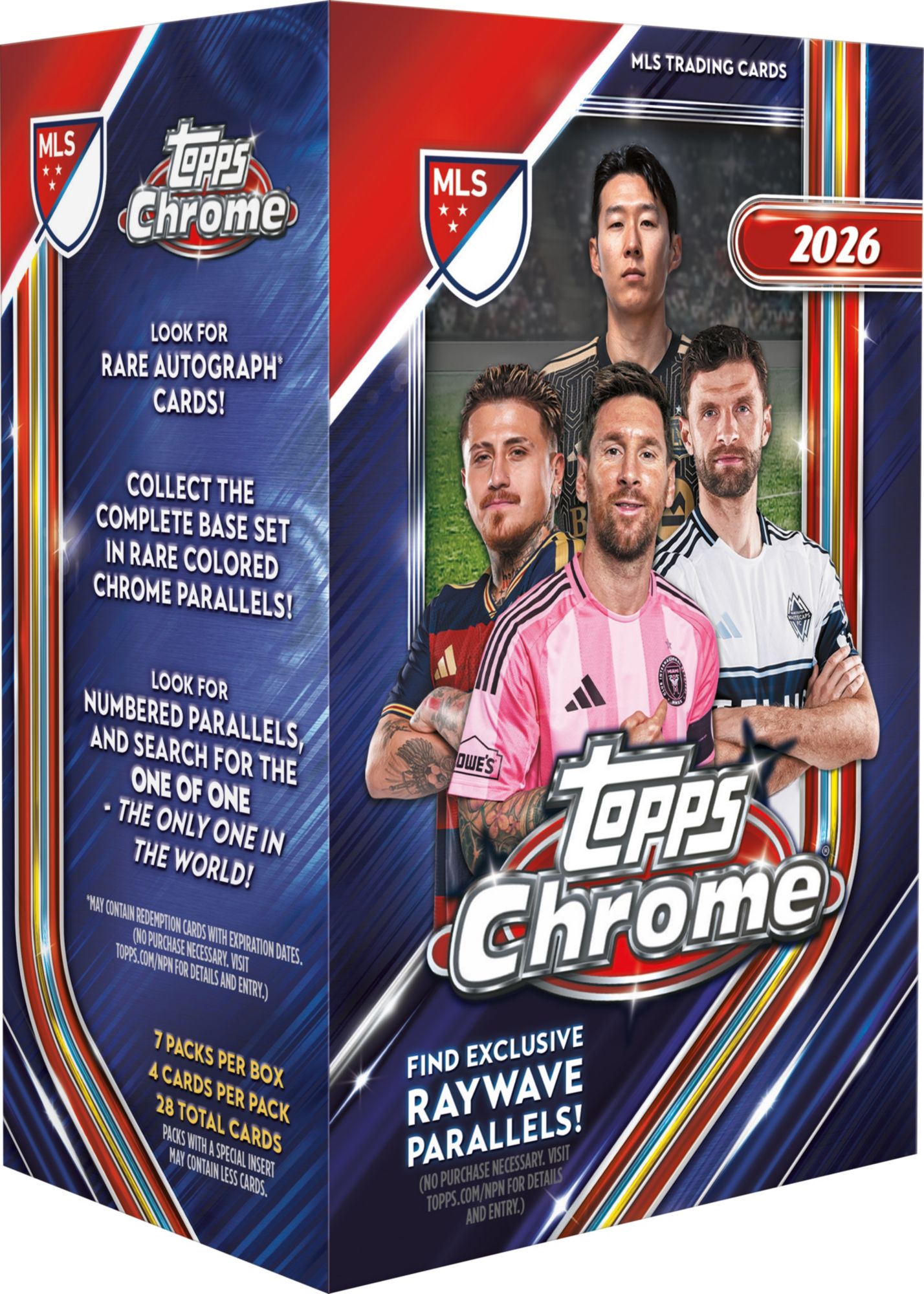 2026 Topps MLS Chrome Value Box