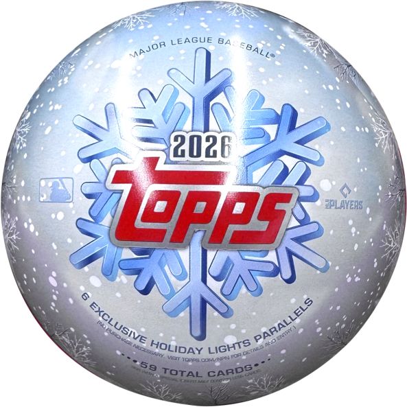 2026 Topps MLB Holiday Tin