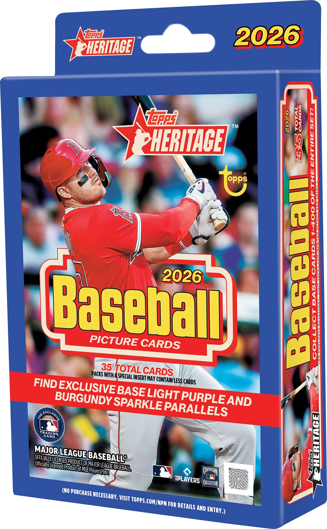 2026 Topps MLB Heritage Baseball Hanger Box
