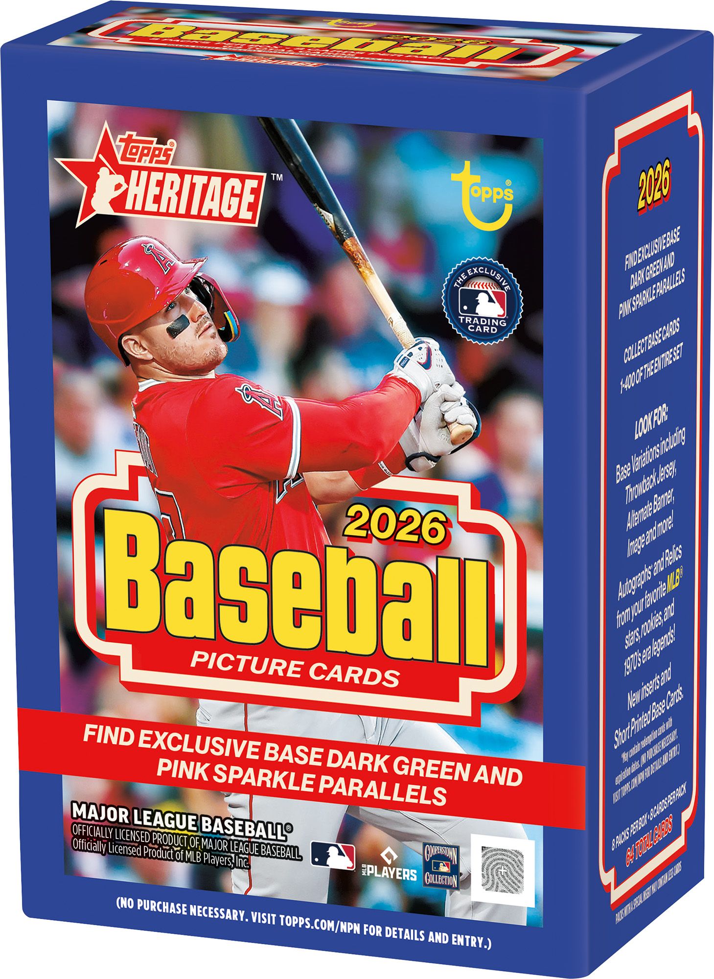 2026 Topps MLB Heritage Baseball Value Box