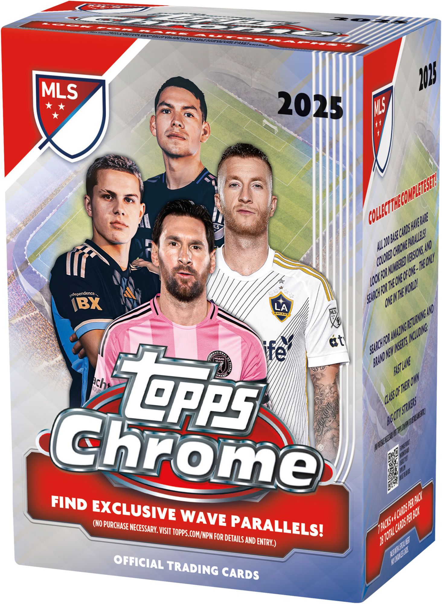 2025 Topps Chrome MLS League Value Box