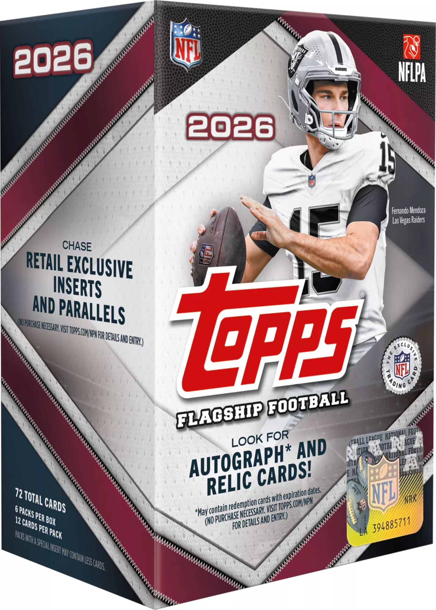 2026 Topps Flagship Football Value Box