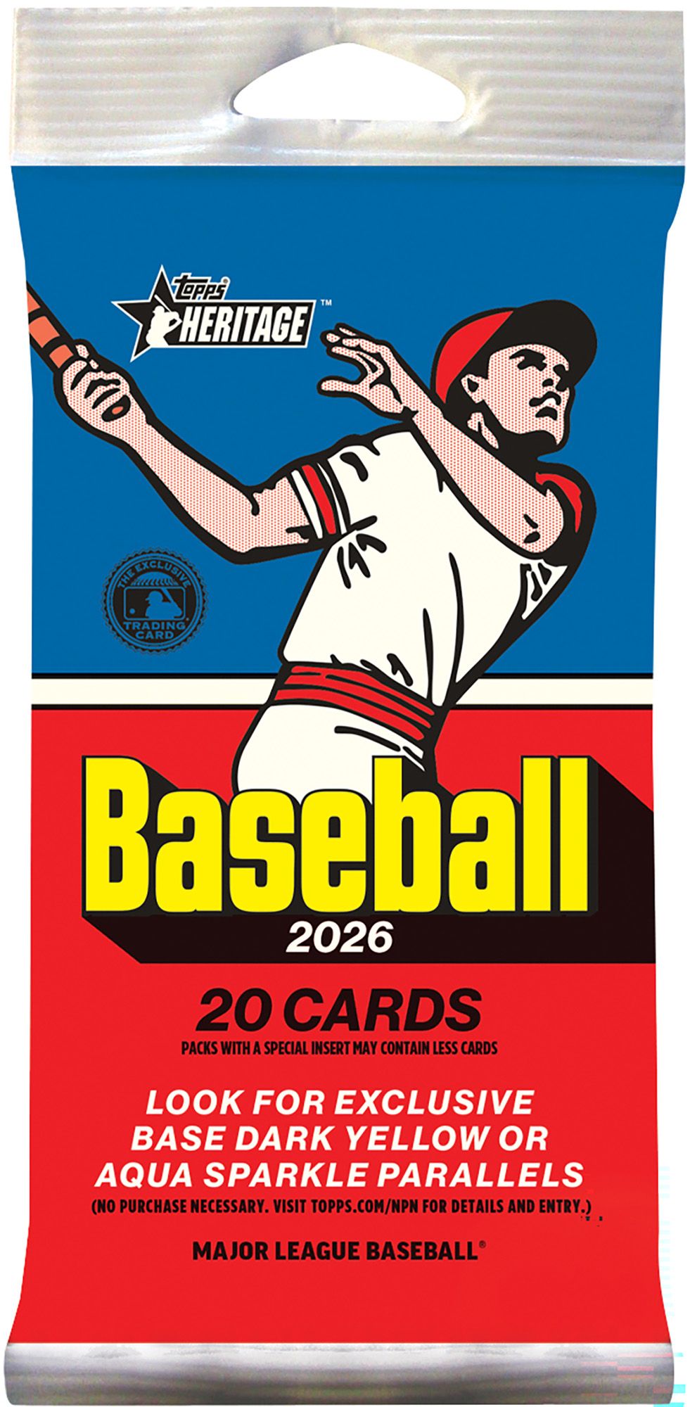 2026 Topps MLB Heritage Baseball Fat Pack