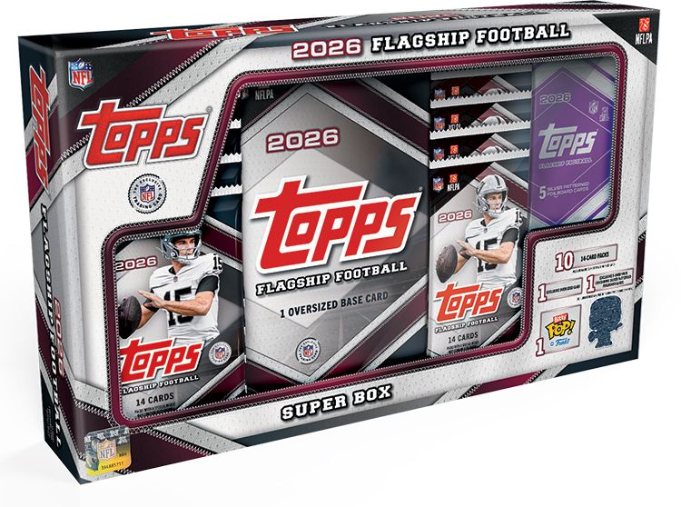 2026 Topps Flagship Football Super Box