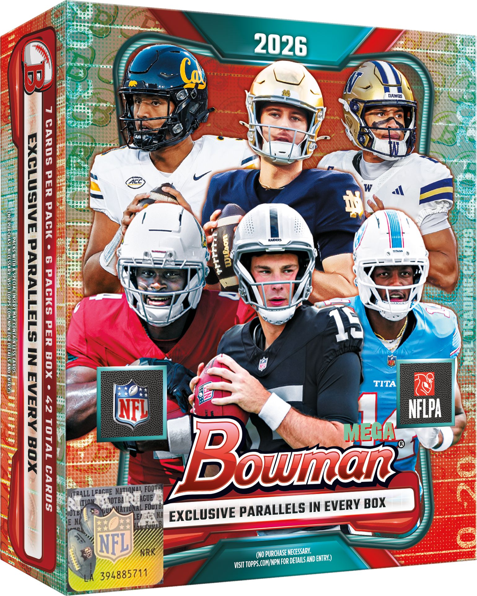2026 Bowman Football Mega Box