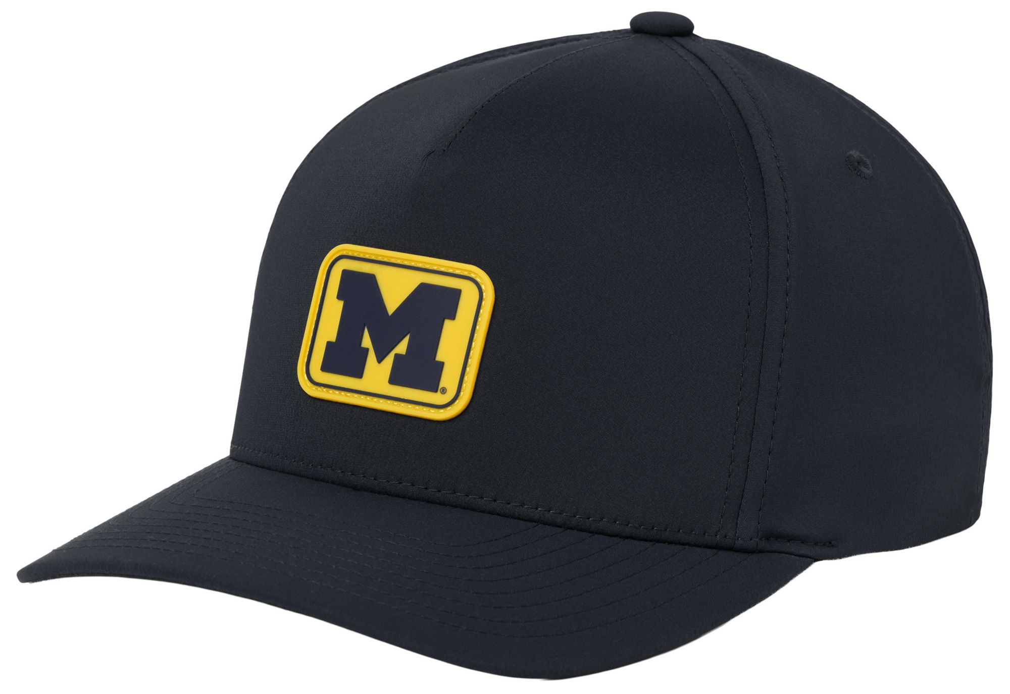 TravisMathew Adult Michigan Wolverines Navy Fan Frenzy Adjustable Hat