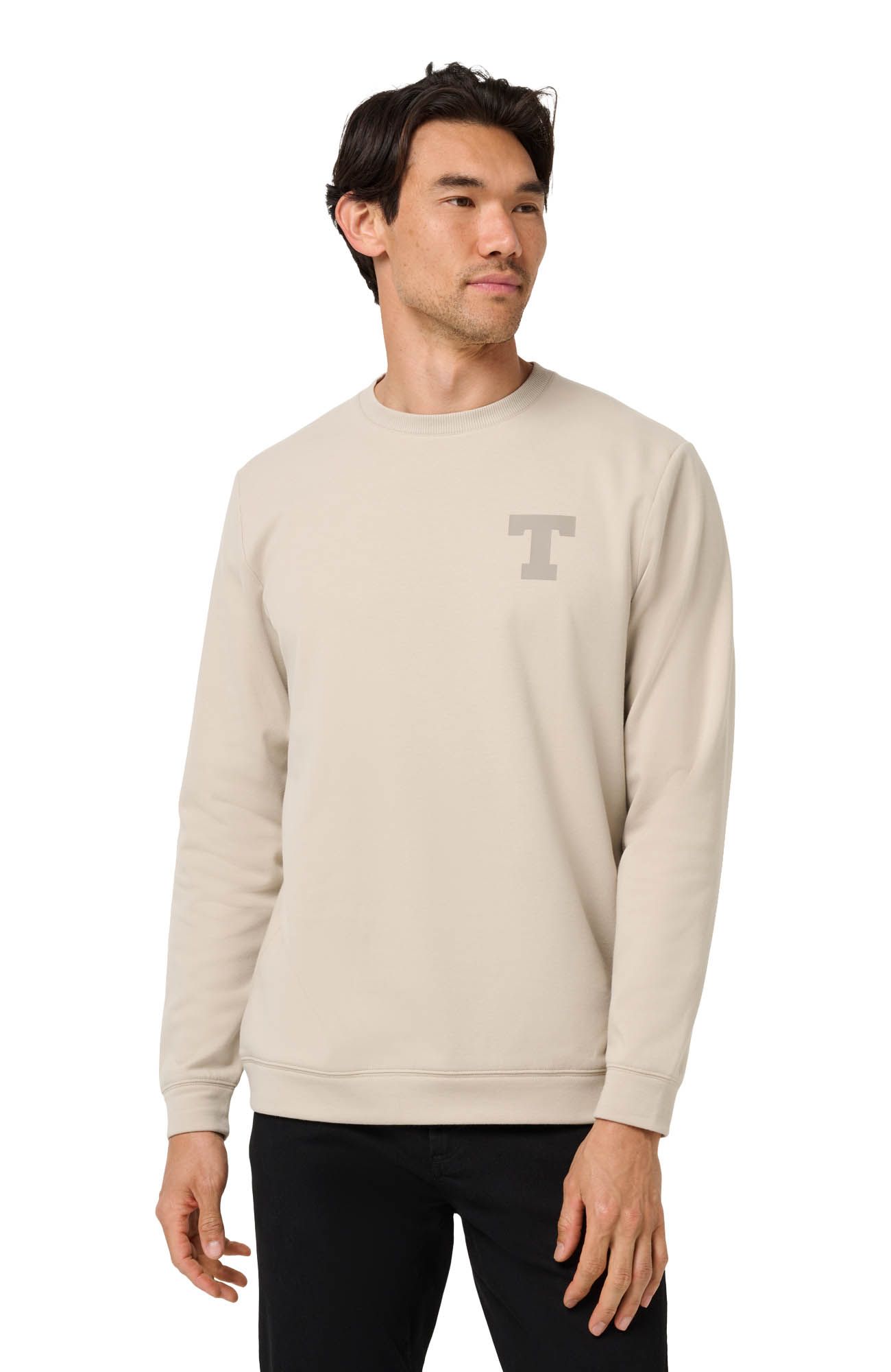 TravisMathew Men's Texas Longhorns Campus Hero Crewneck Sweatshirt