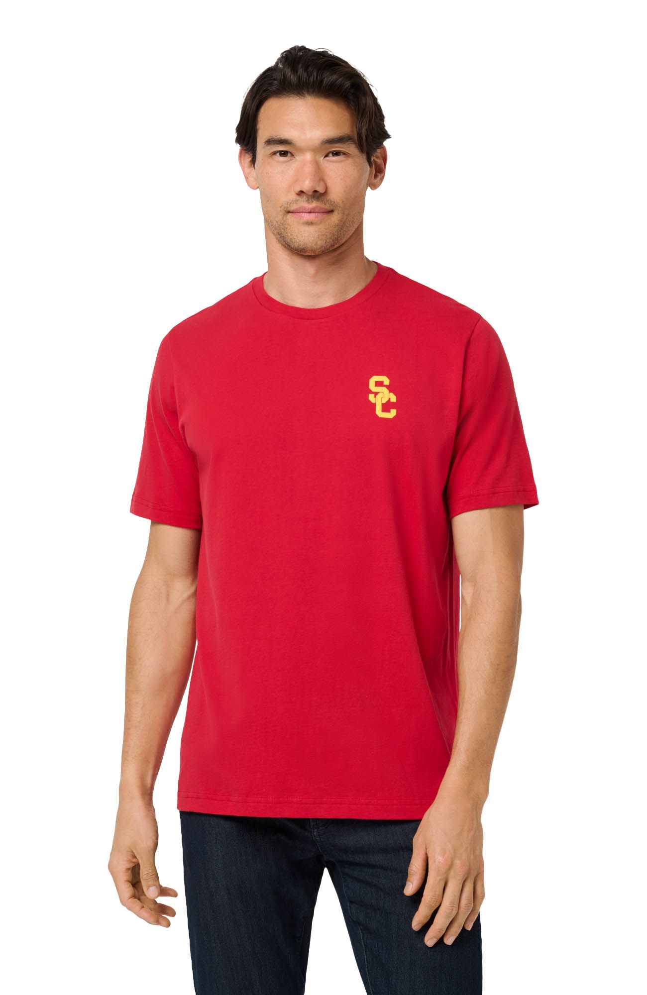 TravisMathew Men's USC Trojans Chili Pepper Student Section T-Shirt