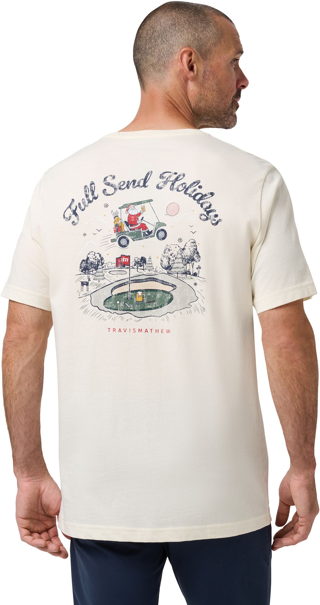 TravisMathew Men's Alpine Air Golf T-Shirt