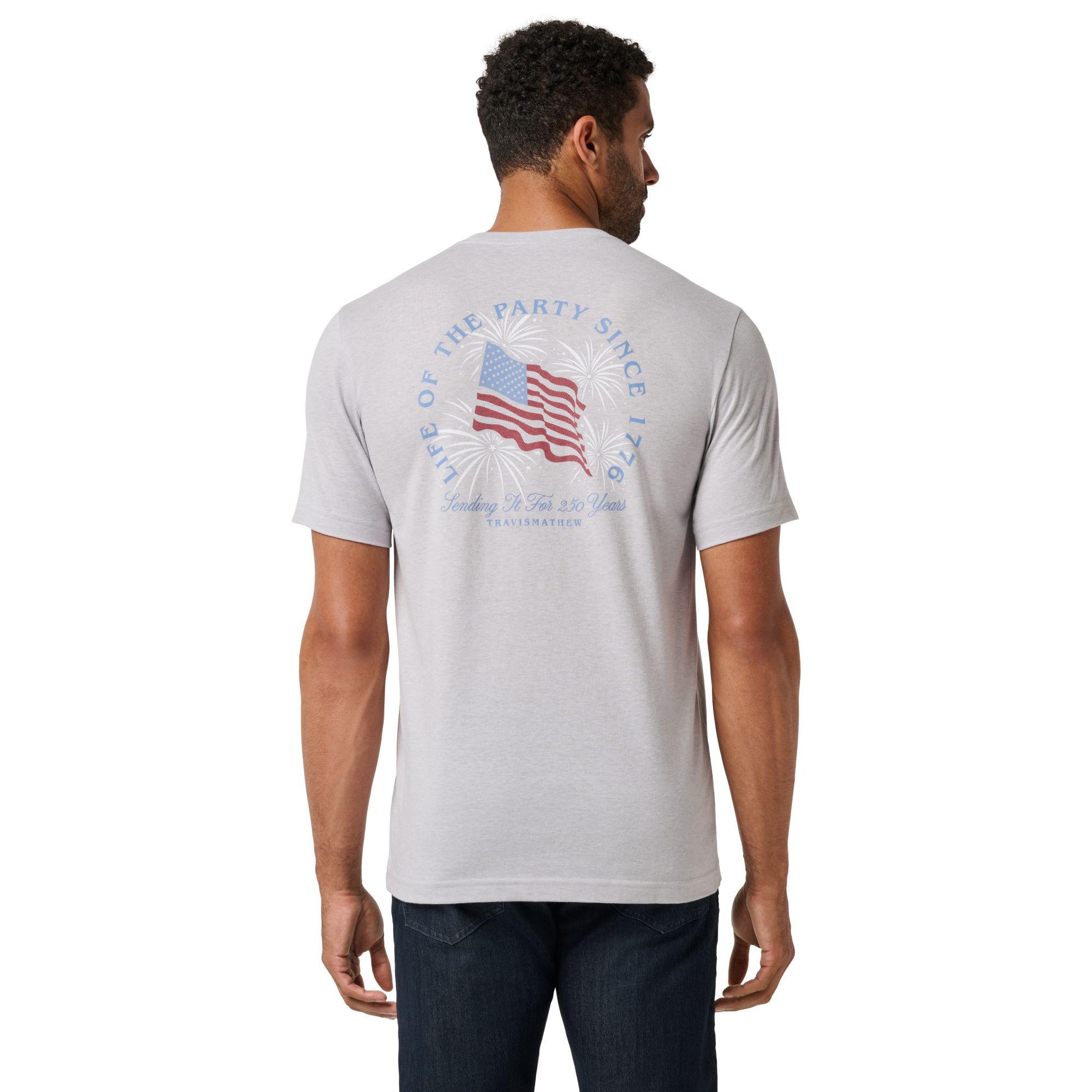 TravisMathew Men's Big Two Five Oh Golf T-Shirt