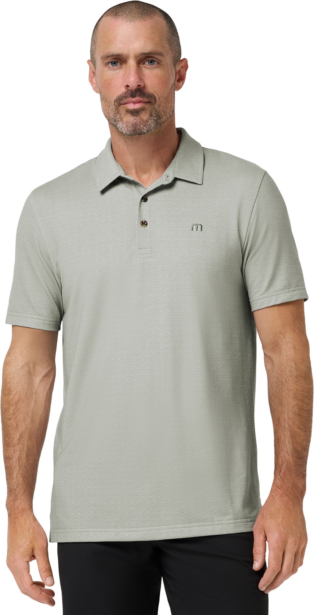 TravisMathew Men's Featherweight Fortune Golf Polo