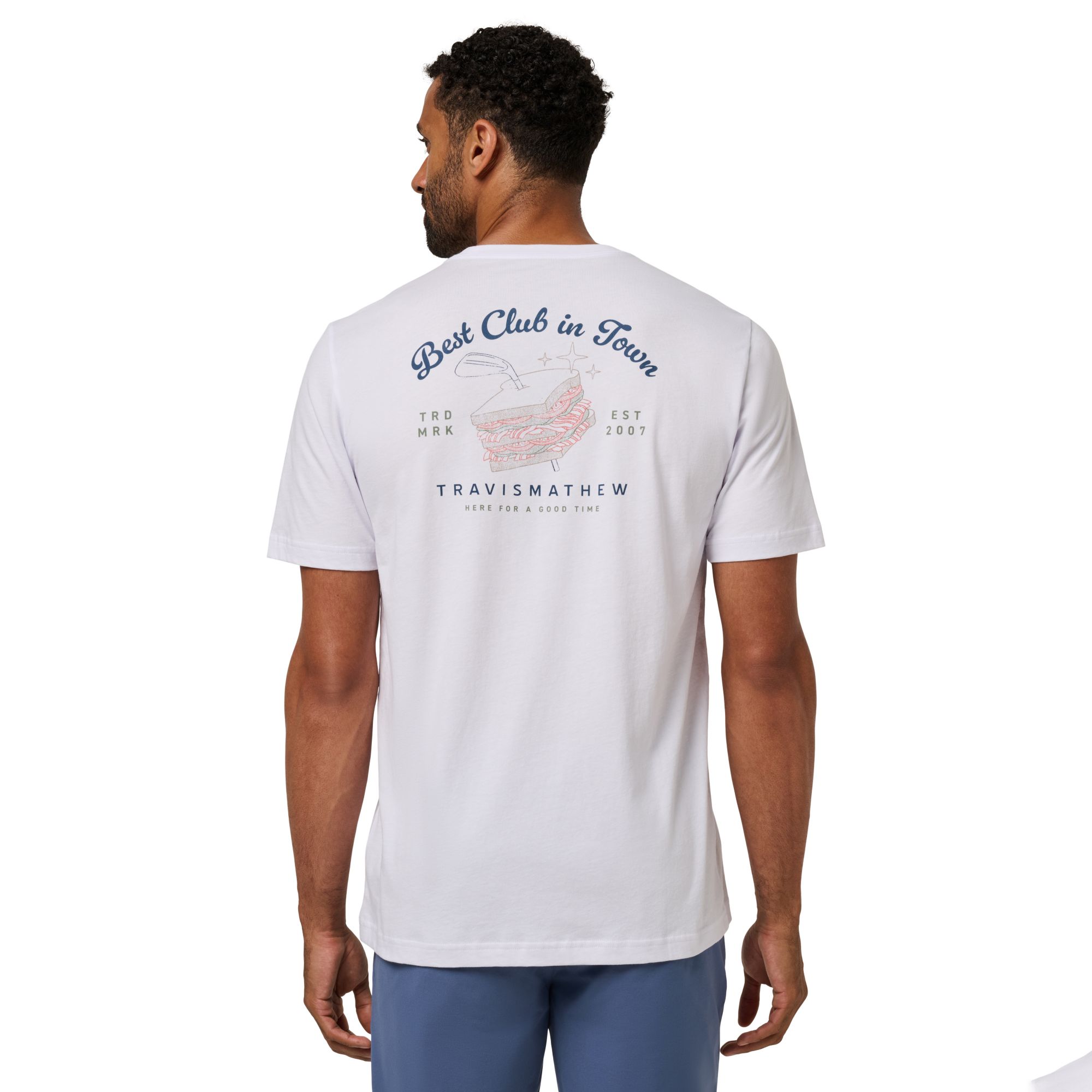 TravisMathew Men's Founding Member Golf T-Shirt