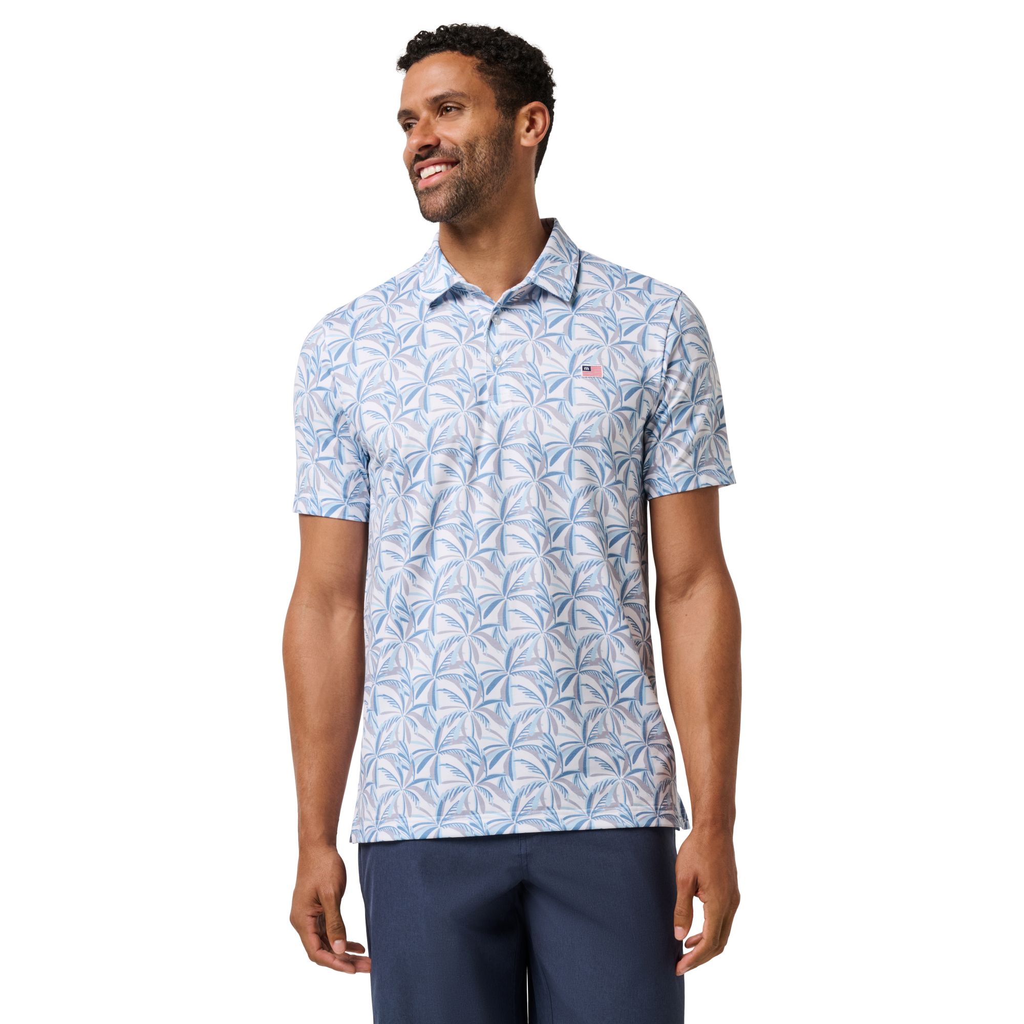 TravisMathew Men's Featherweight Parade Golf Polo