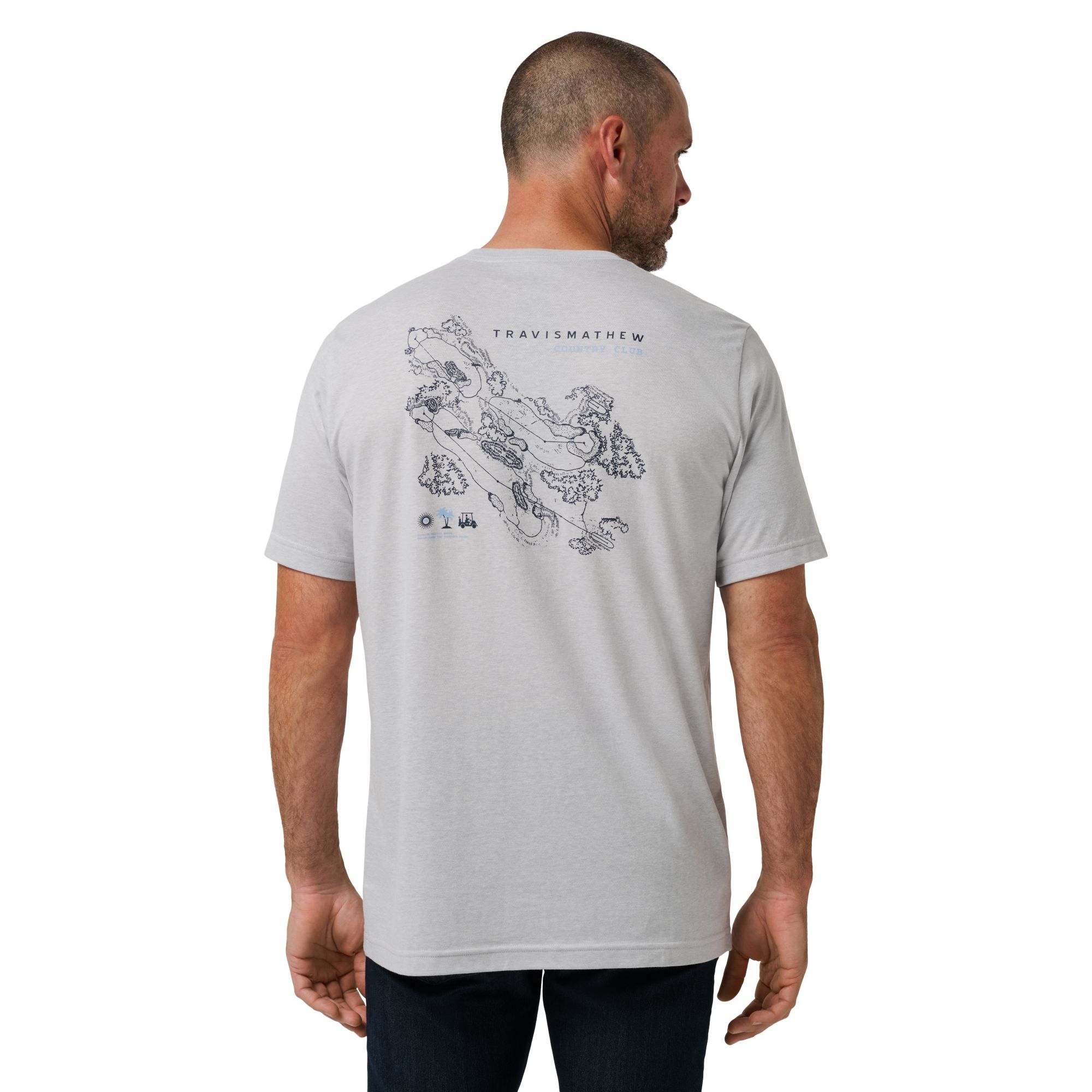 TravisMathew Men's Fore Finish Golf T-Shirt