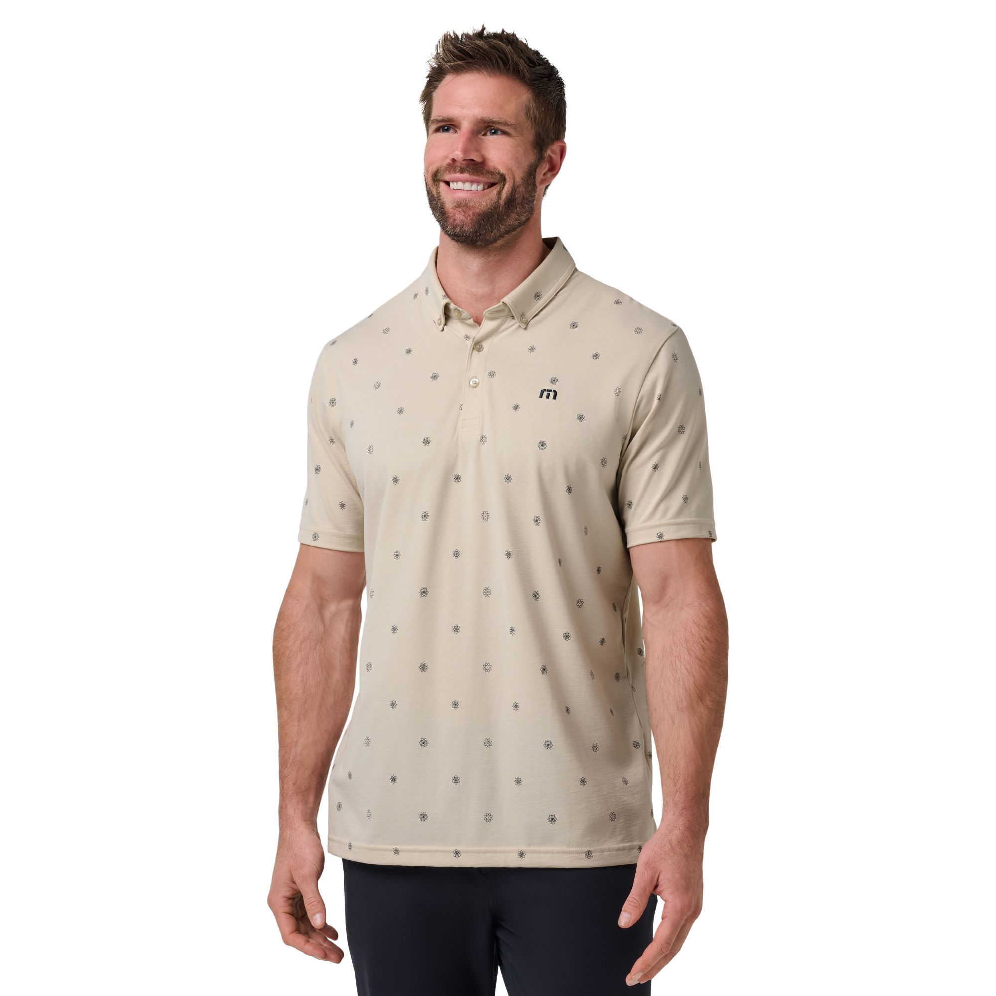 TravisMathew Men's Performance Jersey Comfort Golf Polo