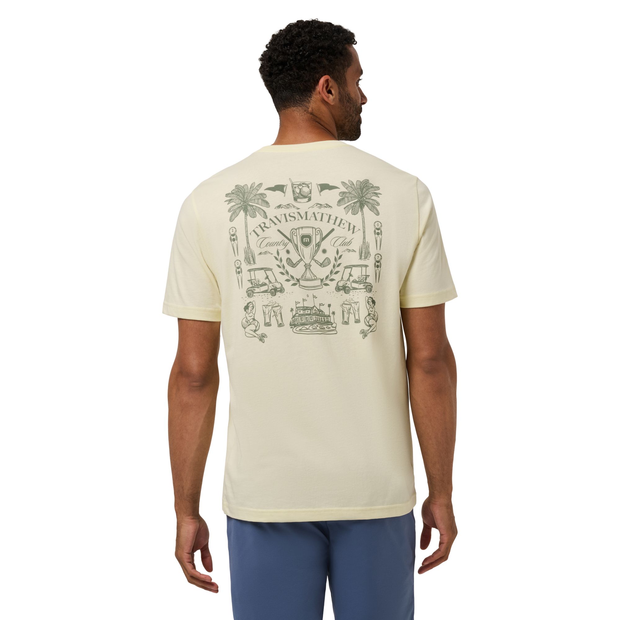 TravisMathew Men's TM Country Club Golf T-Shirt