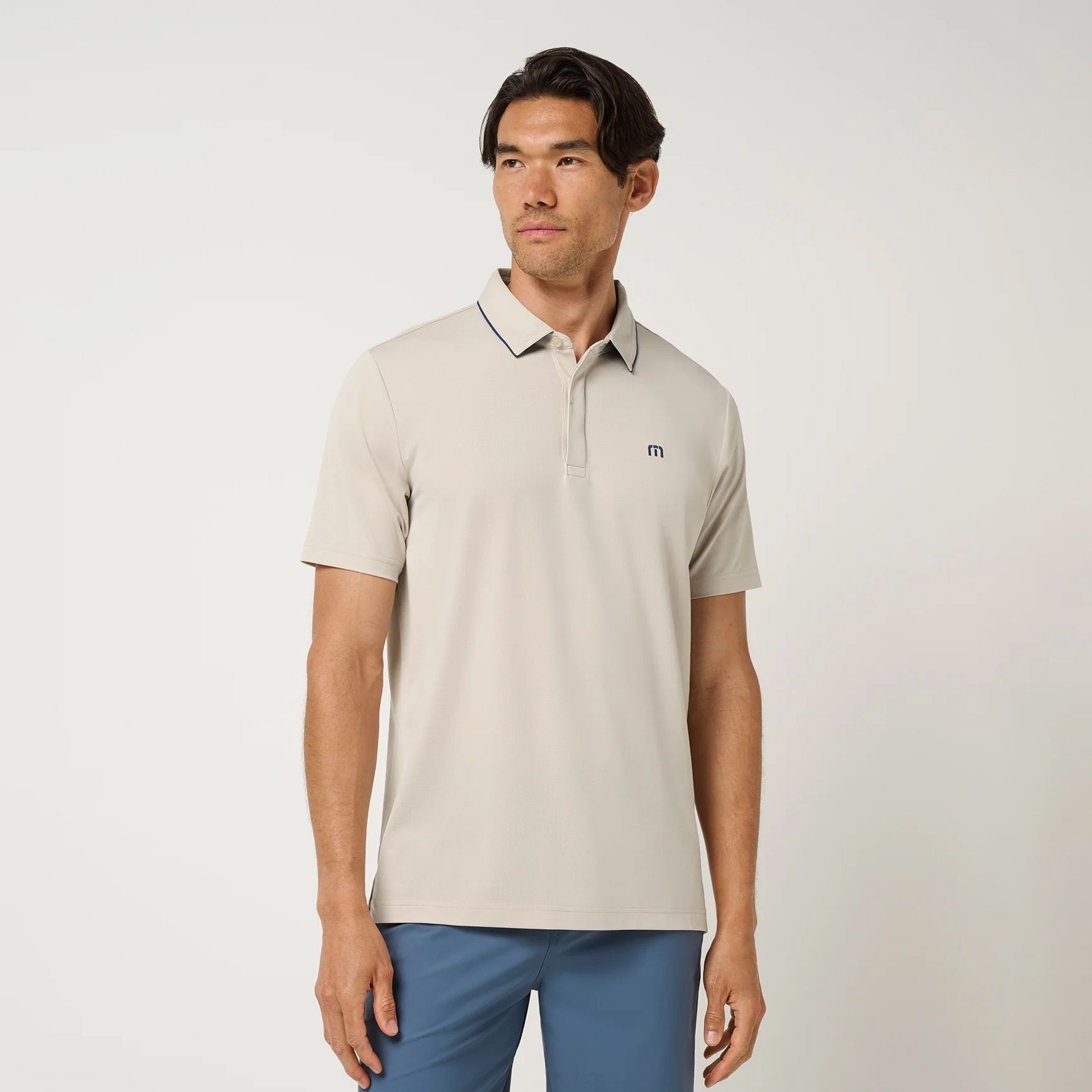 TravisMathew Men's Swing Repeat Golf Polo