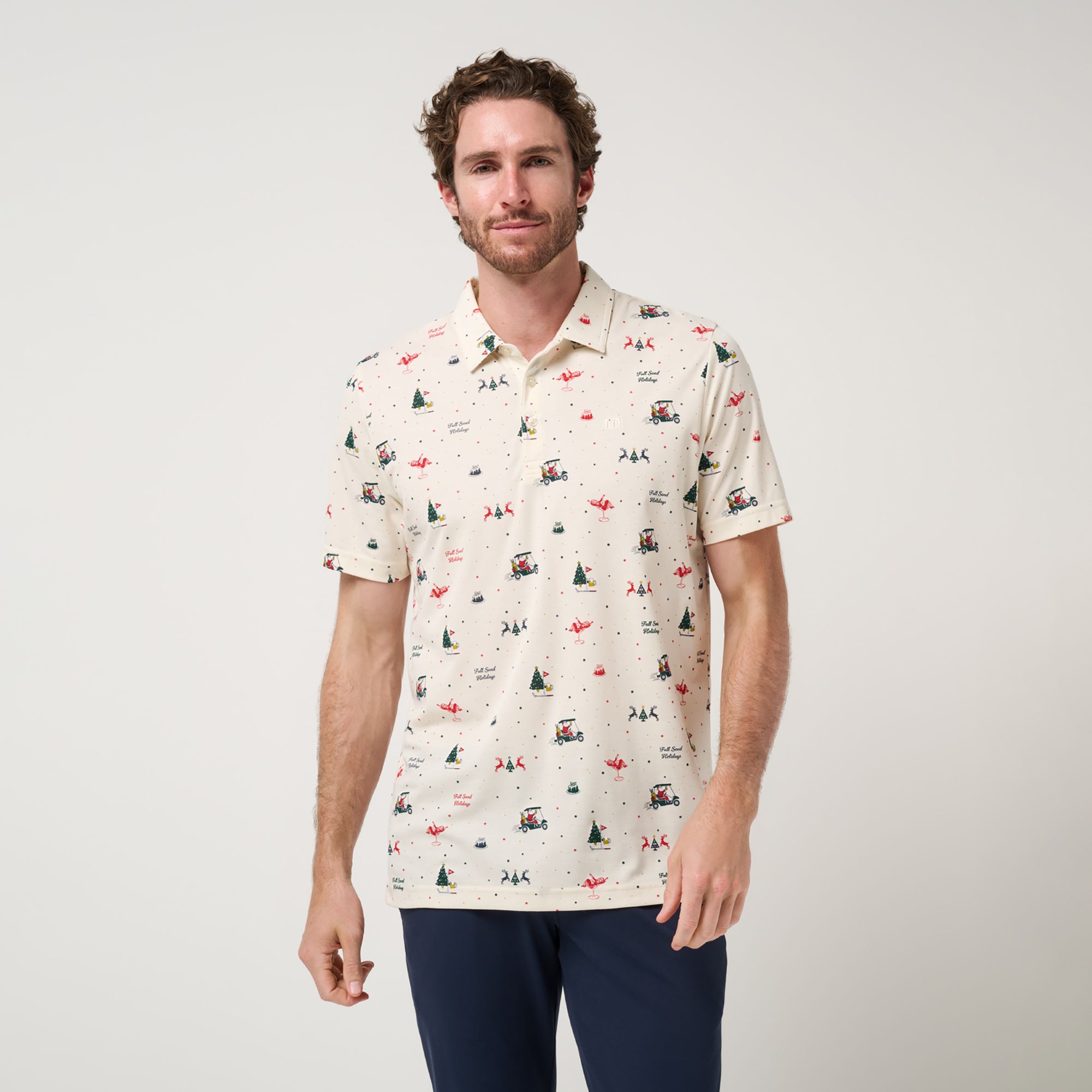 TravisMathew Men's Apres Mode Golf Polo