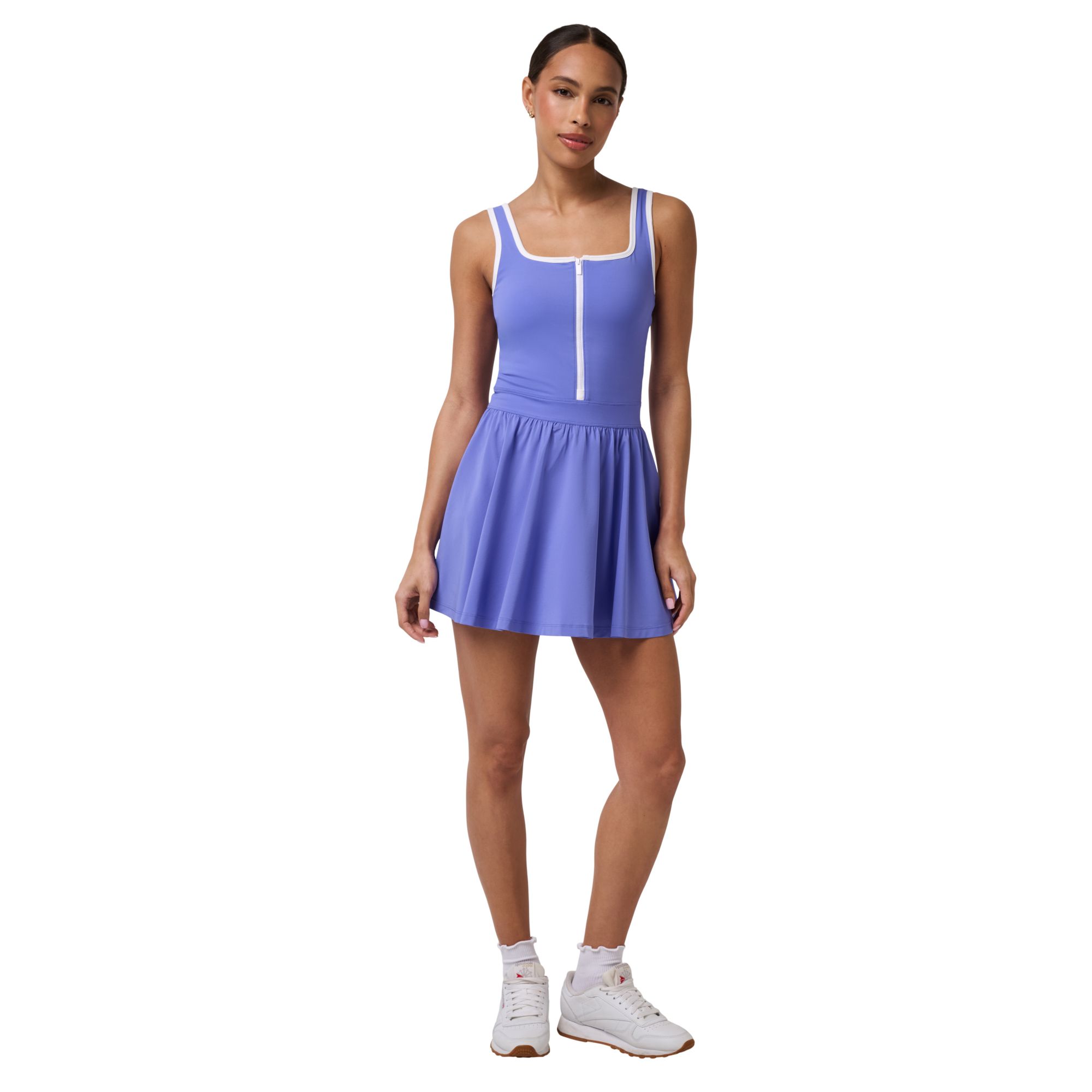 TravisMathew Women's Moveknit Zip Court Dress