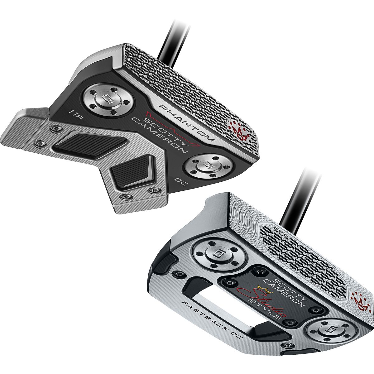 Putter Scotty Cameron Super Select Newport 2 – Noir/Rouge/Or – Droitier – Neuf